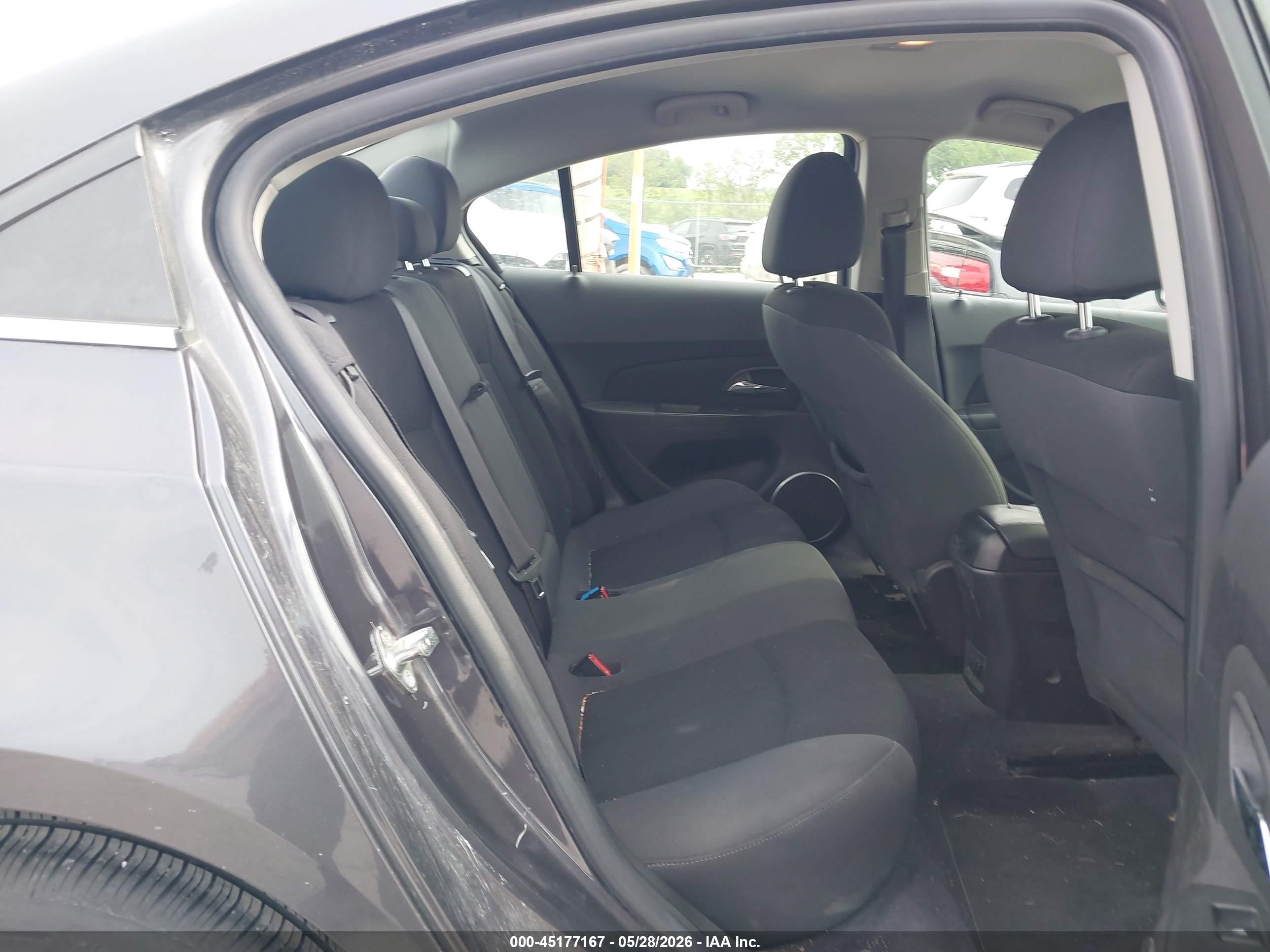 2011 Chevrolet Cruze 1lt Gray vin: 1G1PF5S95B7143728