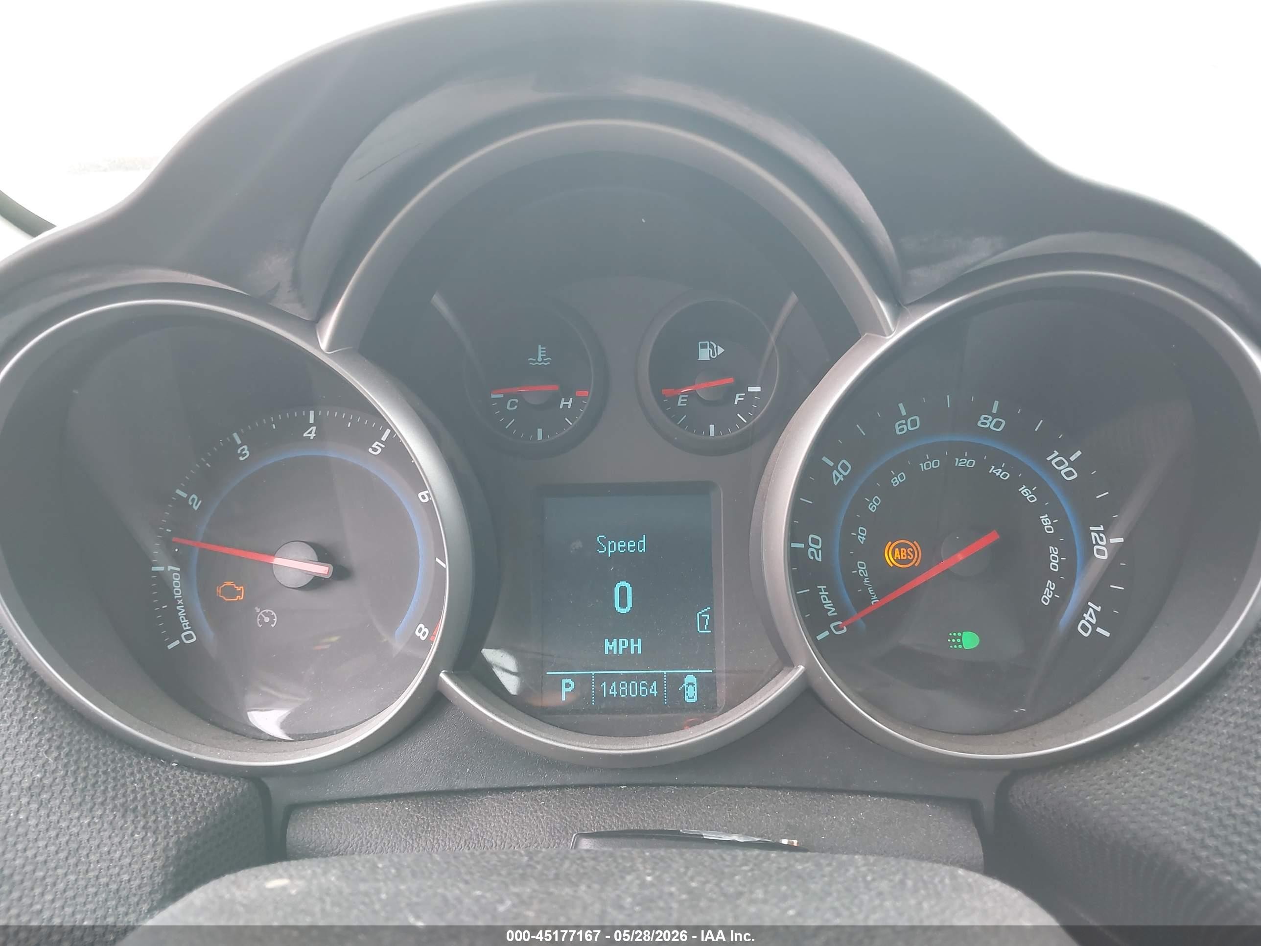 2011 Chevrolet Cruze 1lt Gray vin: 1G1PF5S95B7143728
