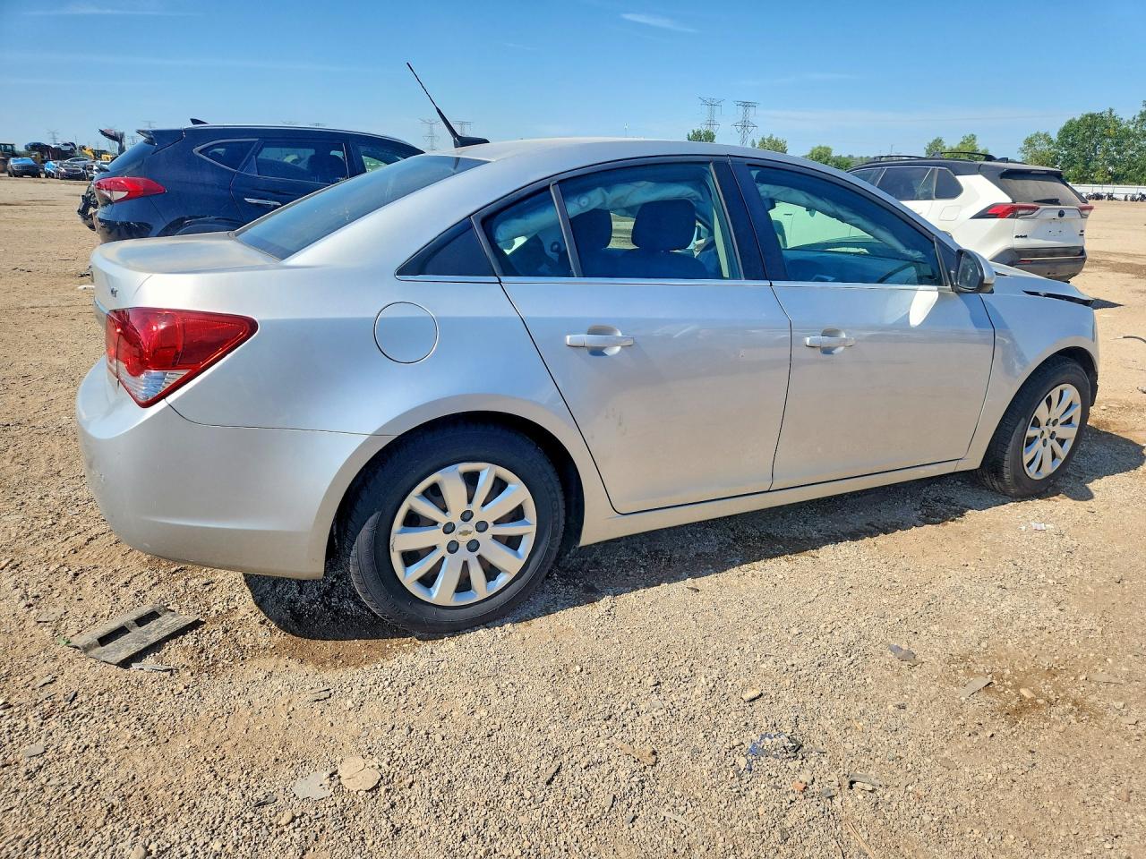 2011 Chevrolet Cruze Lt Silver vin: 1G1PF5S95B7145575