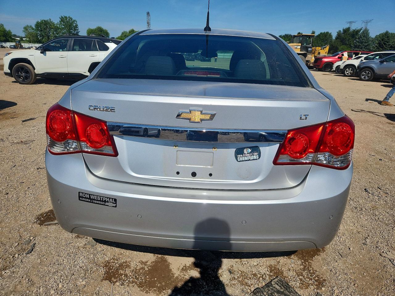 2011 Chevrolet Cruze Lt Silver vin: 1G1PF5S95B7145575