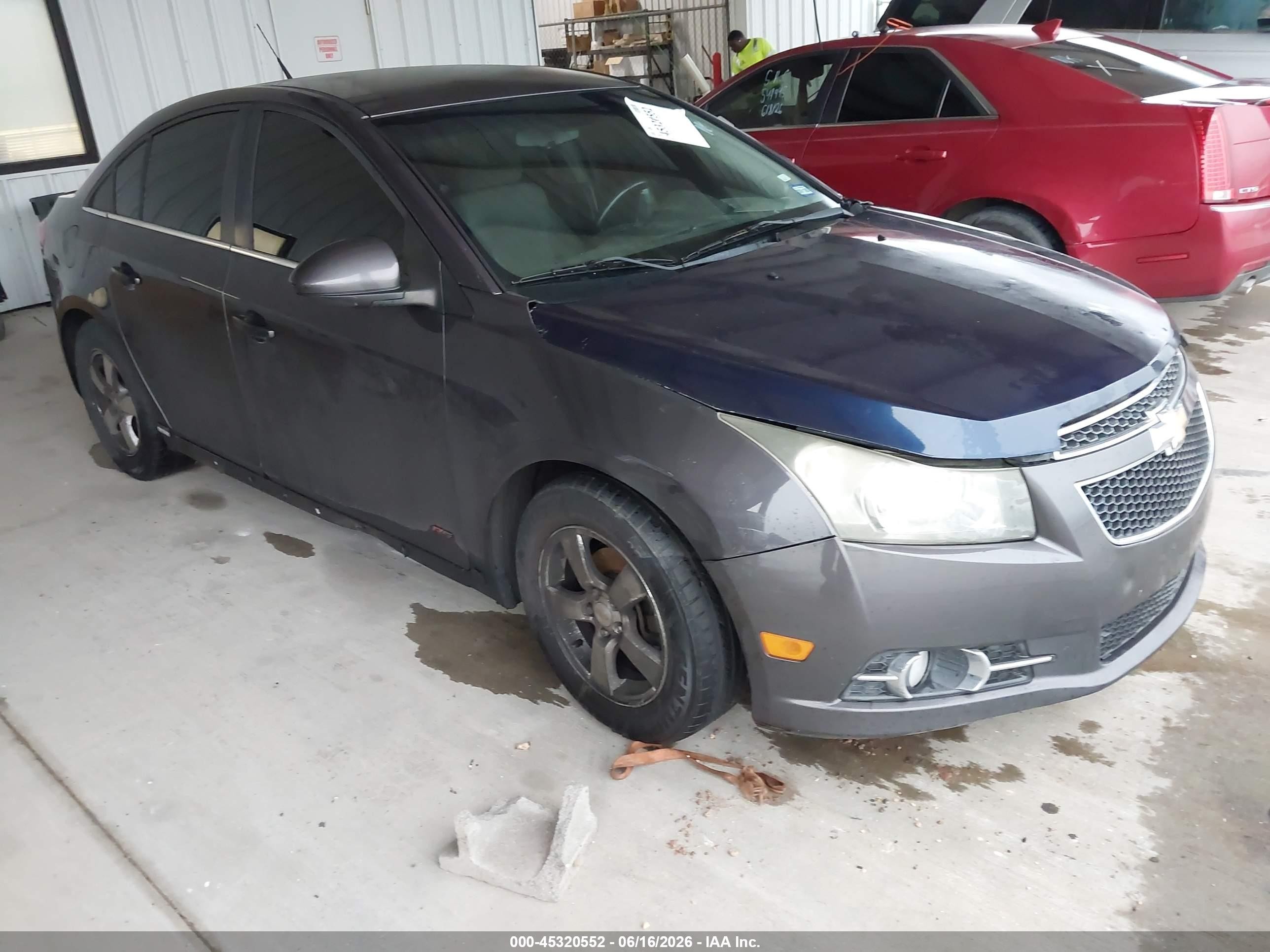 2011 Chevrolet Cruze 1lt Серый vin: 1G1PF5S95B7200462