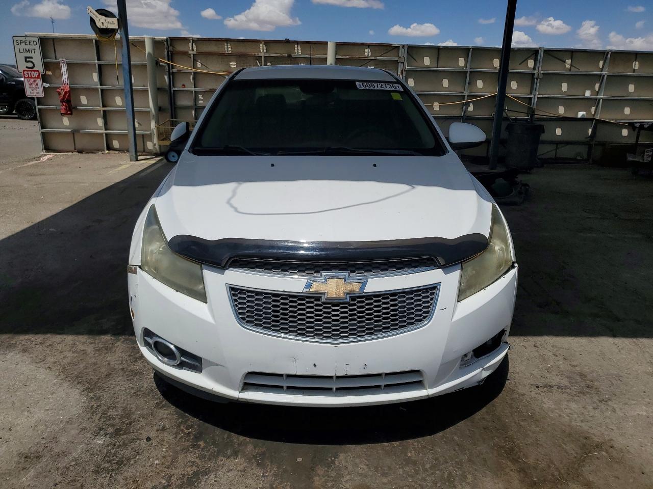 2011 Chevrolet Cruze Lt White vin: 1G1PF5S95B7208447