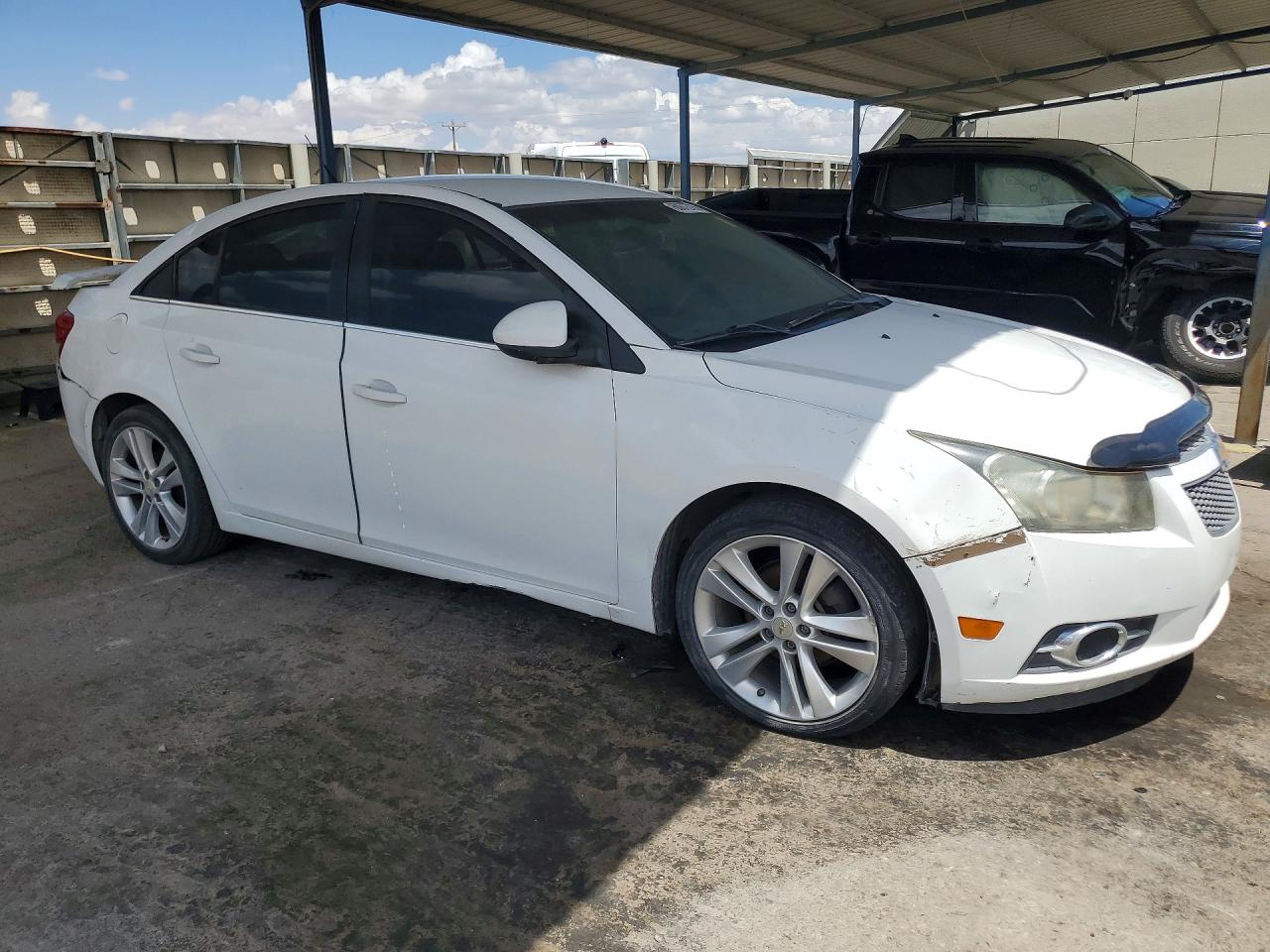 2011 Chevrolet Cruze Lt White vin: 1G1PF5S95B7208447