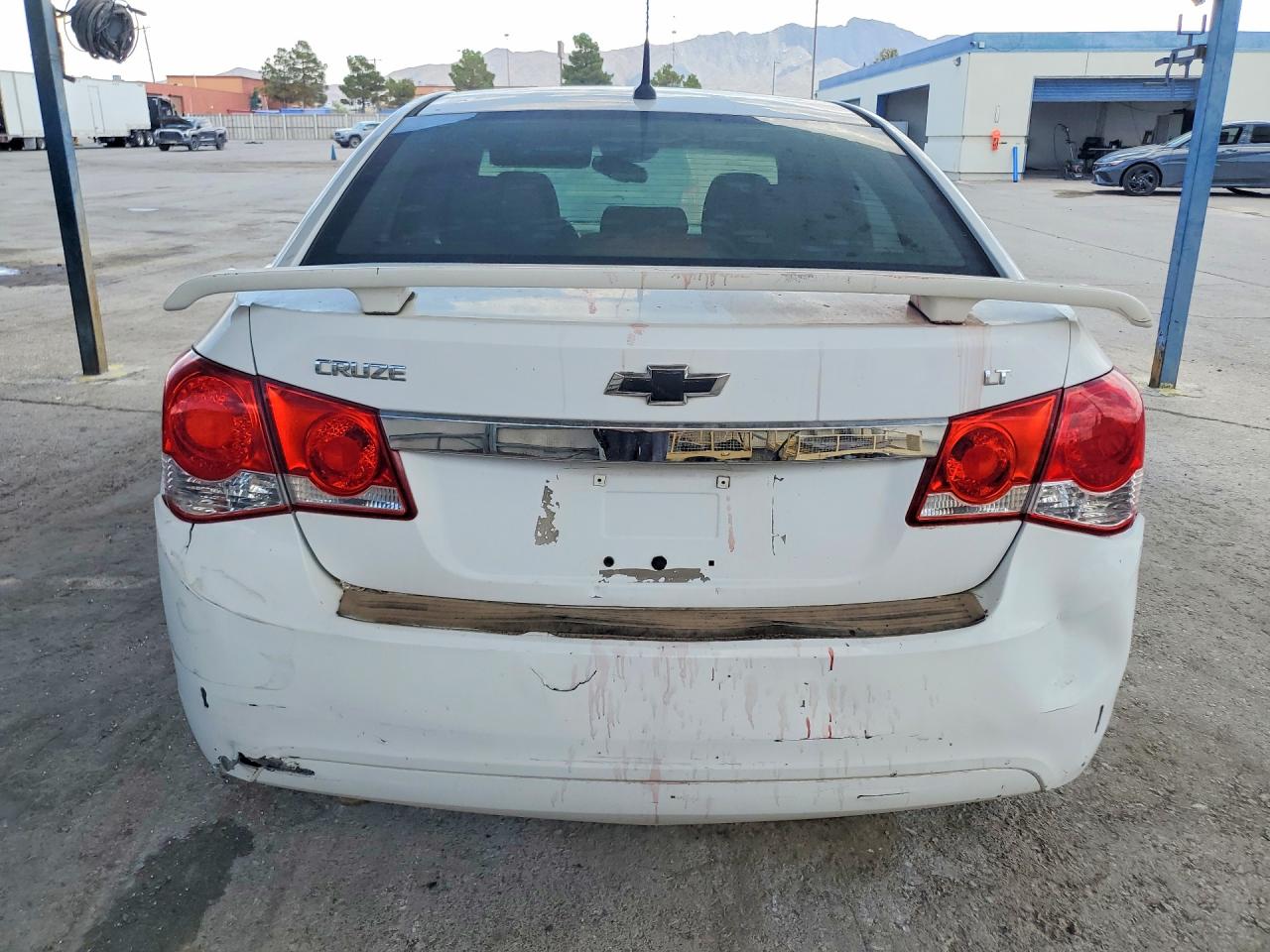 2011 Chevrolet Cruze Lt White vin: 1G1PF5S95B7208447