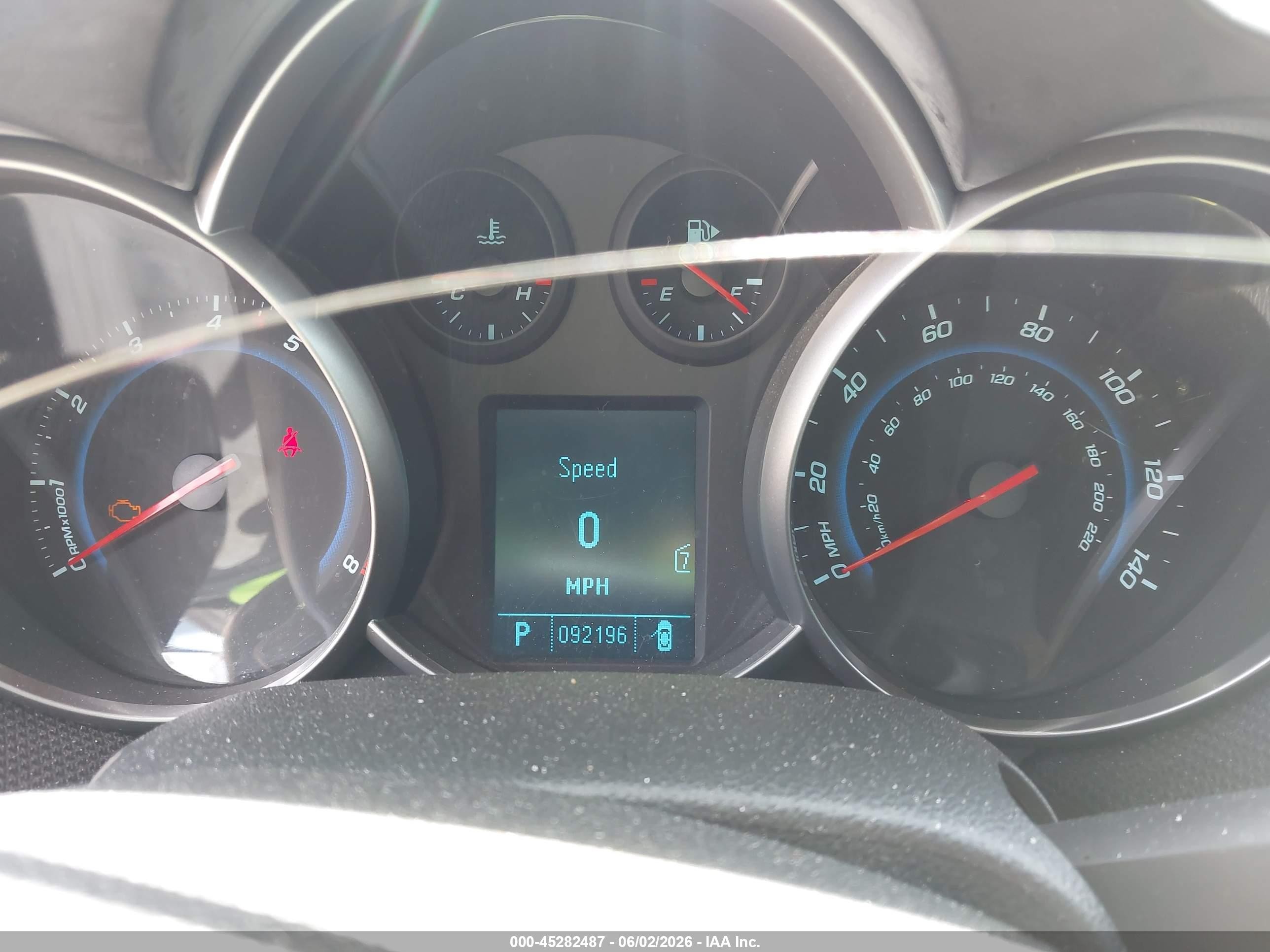 2011 Chevrolet Cruze 1lt Light Blue vin: 1G1PF5S95B7226186