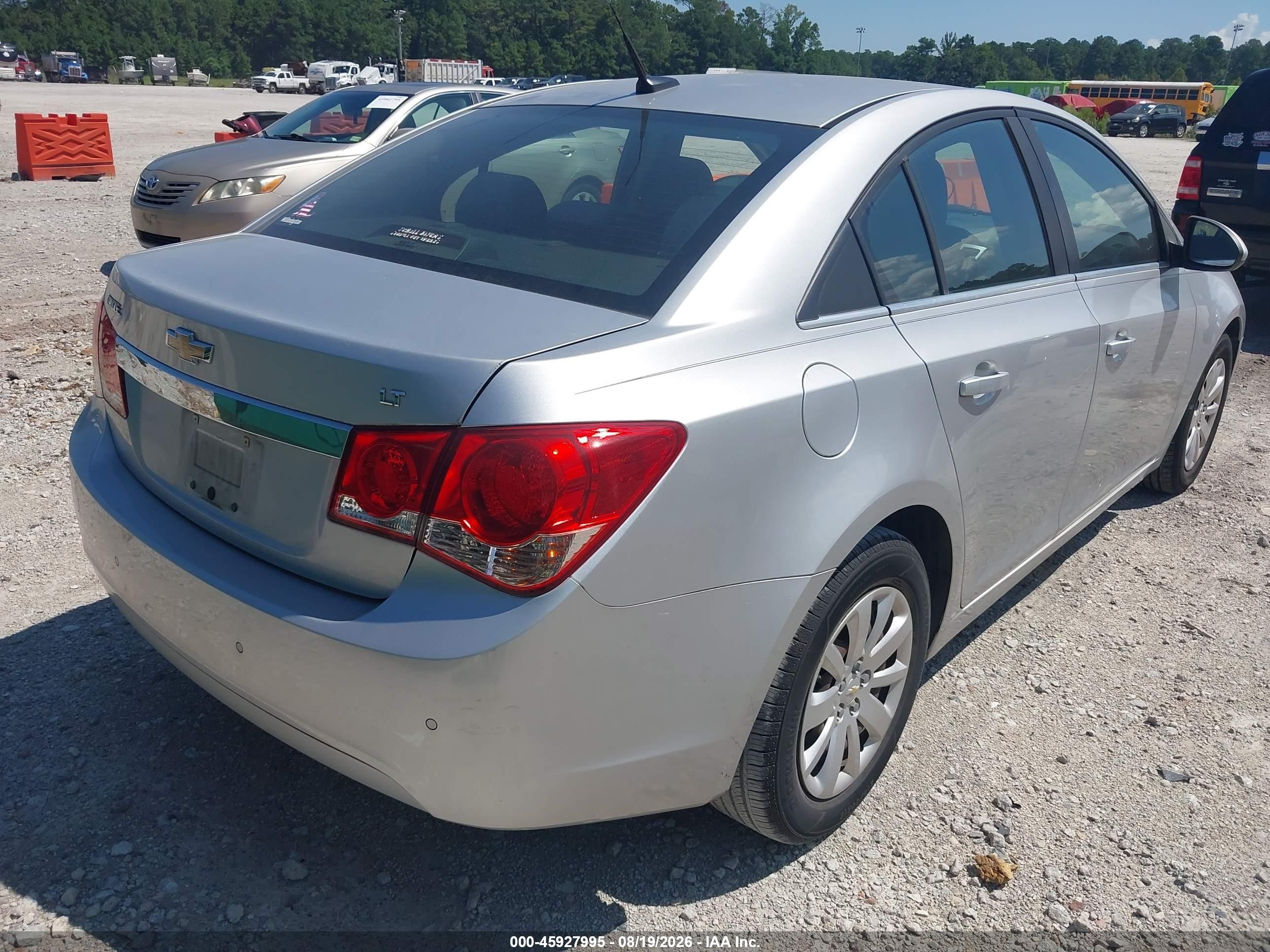 2011 Chevrolet Cruze 1lt Серебряный vin: 1G1PF5S95B7308967