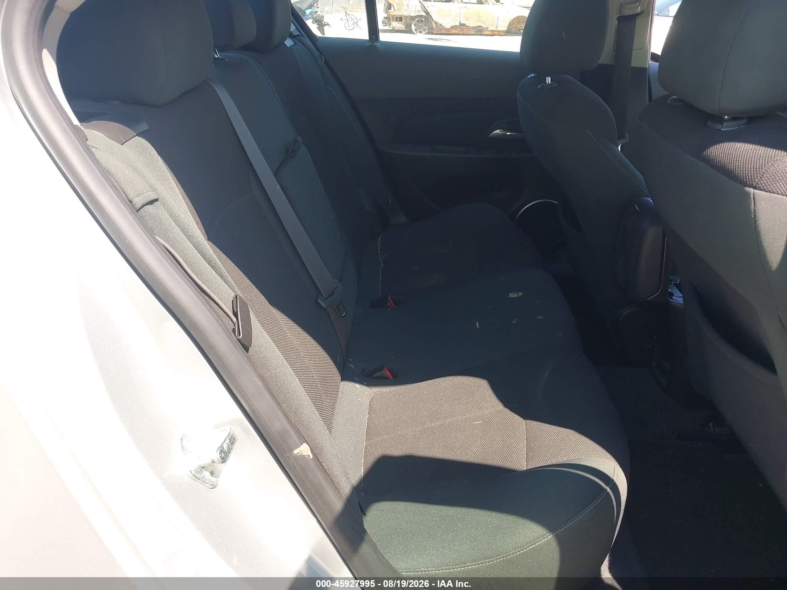 2011 Chevrolet Cruze 1lt Серебряный vin: 1G1PF5S95B7308967