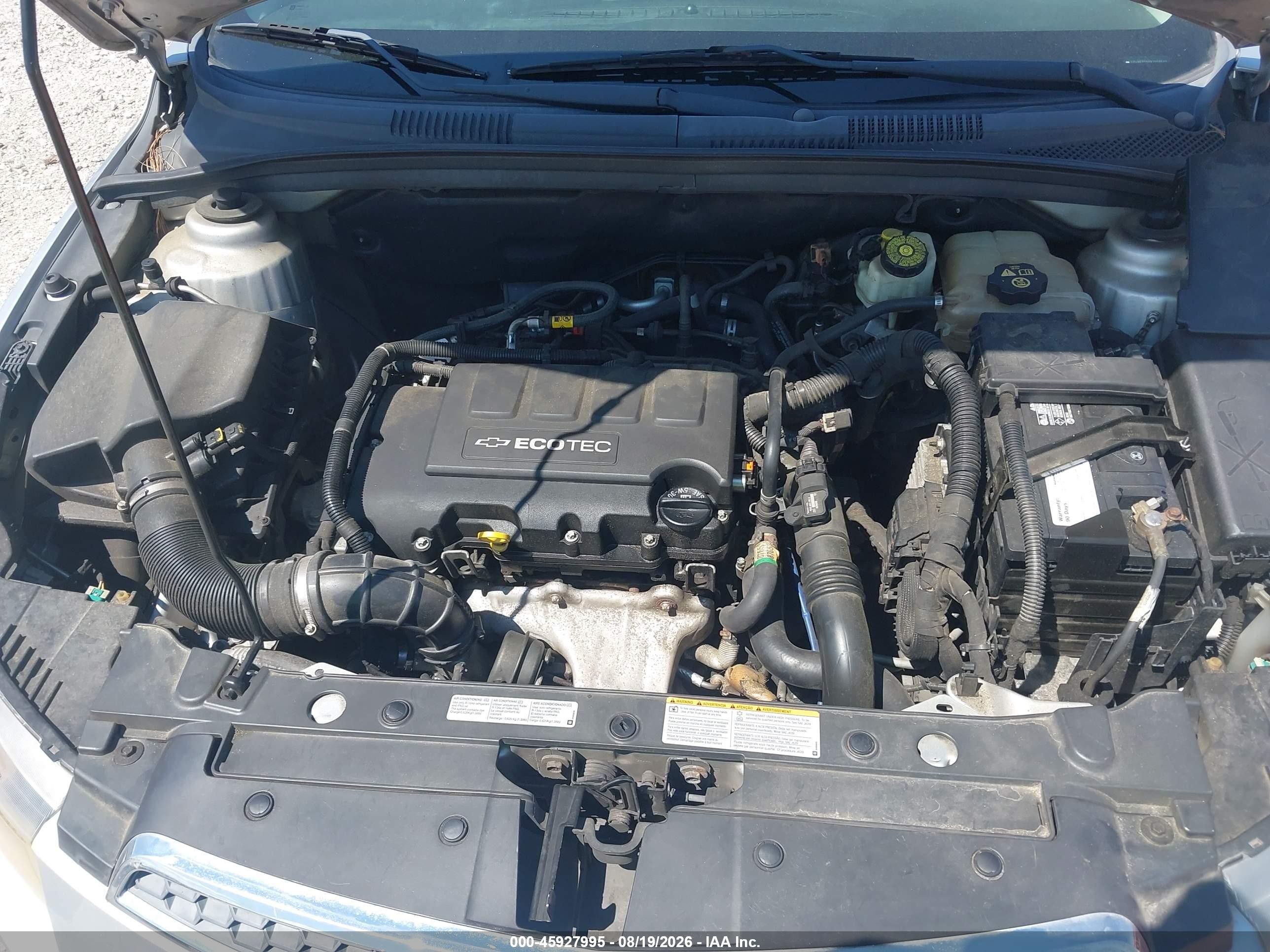 2011 Chevrolet Cruze 1lt Серебряный vin: 1G1PF5S95B7308967