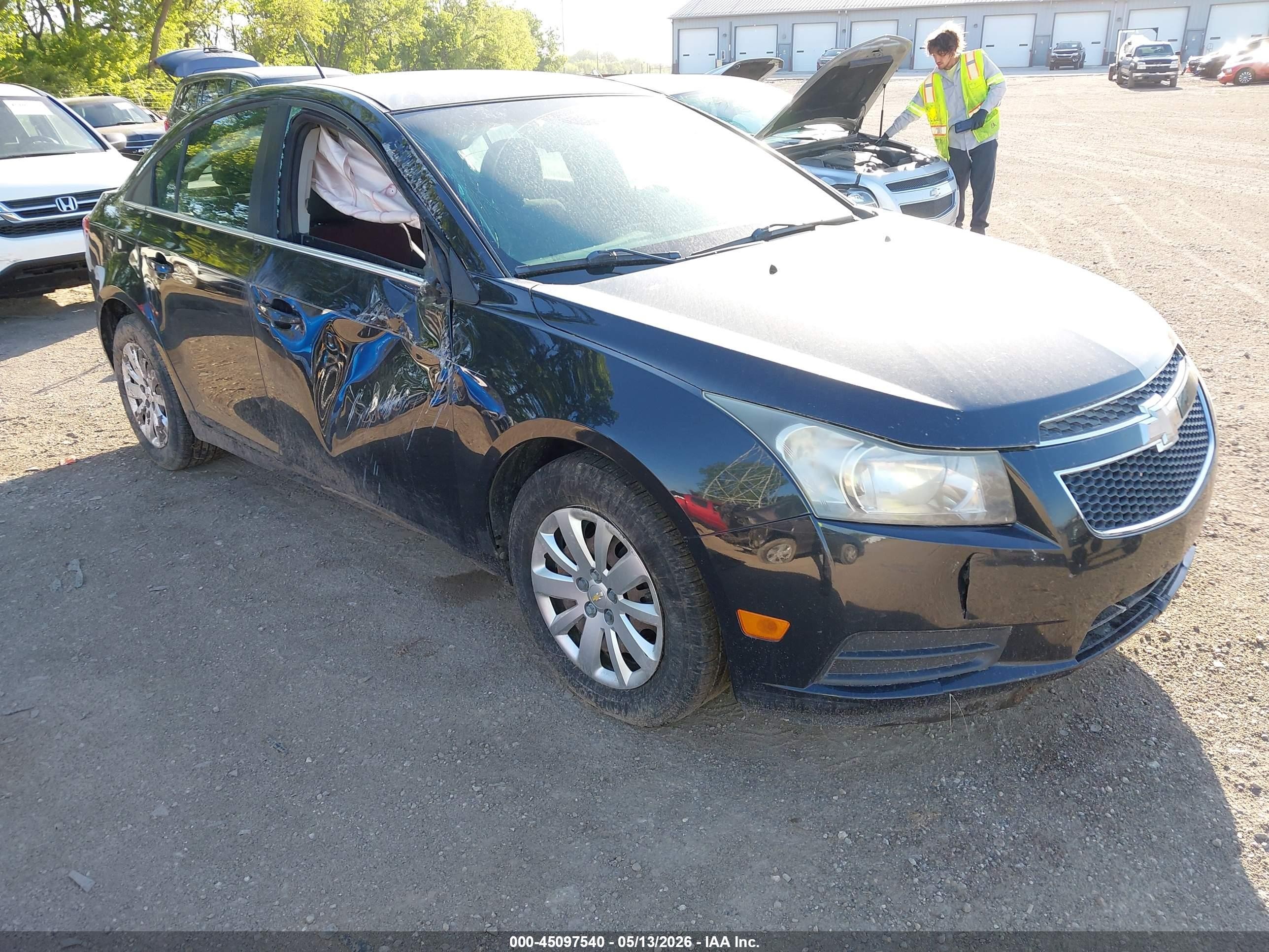 2011 Chevrolet Cruze 1lt Black vin: 1G1PF5S96B7100161