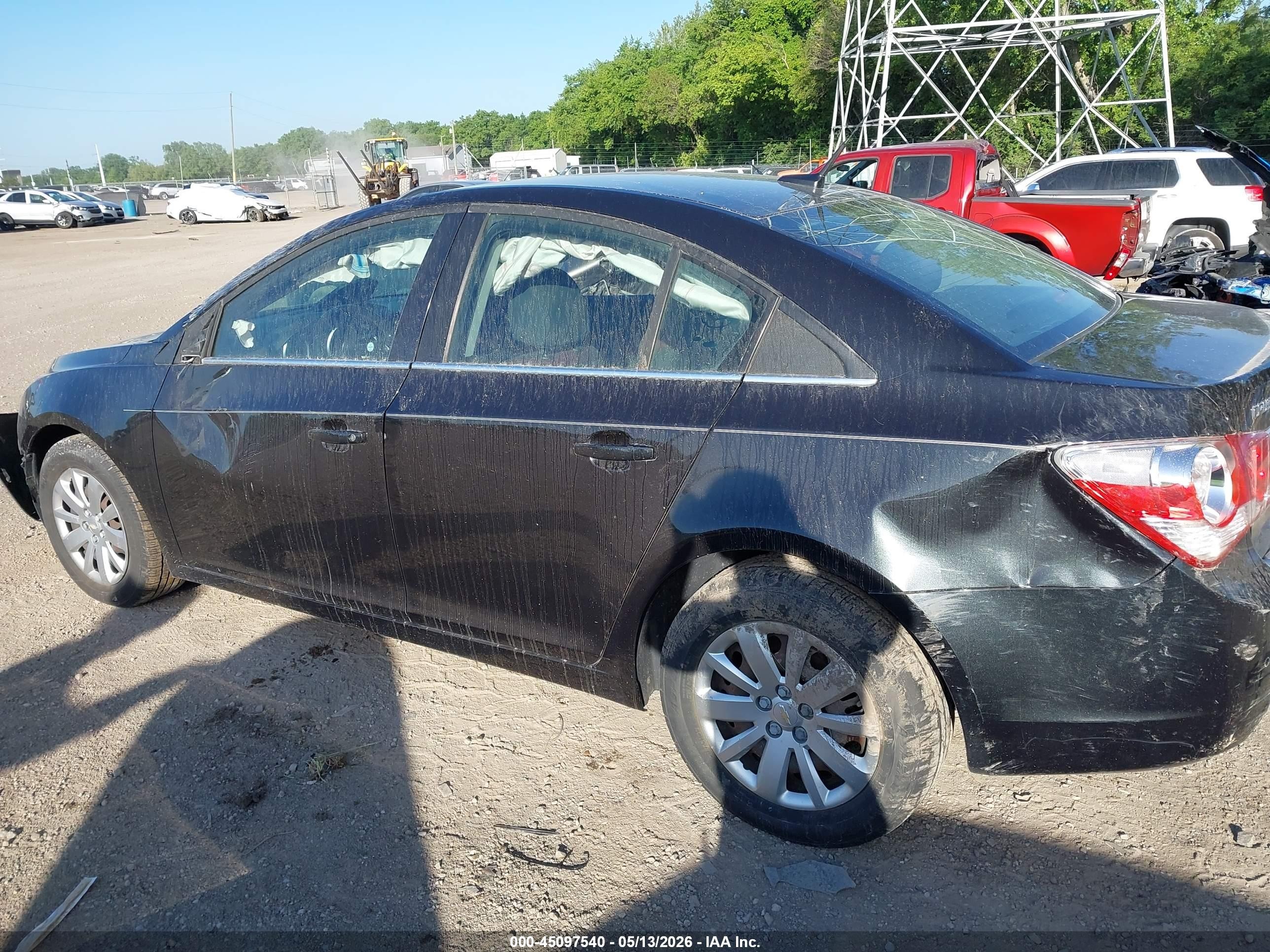 2011 Chevrolet Cruze 1lt Black vin: 1G1PF5S96B7100161