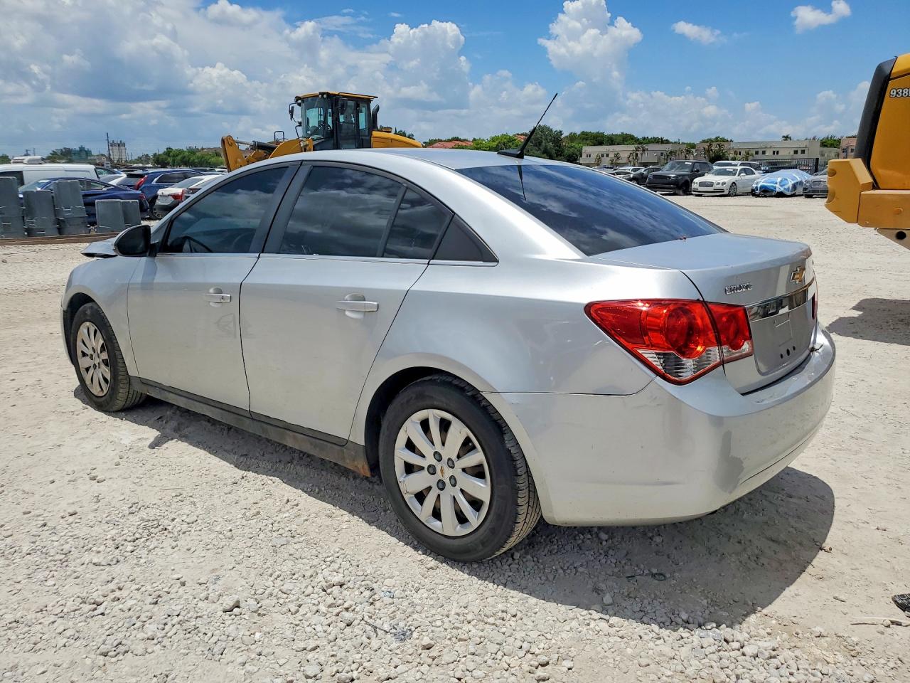 2011 Chevrolet Cruze Lt Silver vin: 1G1PF5S96B7112651