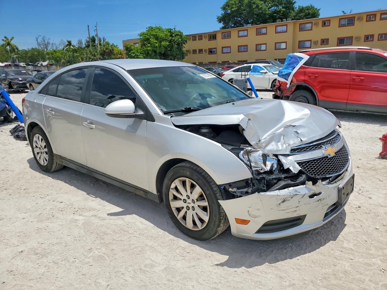 2011 Chevrolet Cruze Lt Silver vin: 1G1PF5S96B7112651