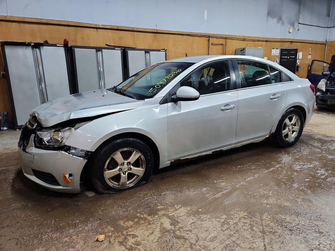 2011 Chevrolet Cruze Lt Silver vin: 1G1PF5S96B7177466