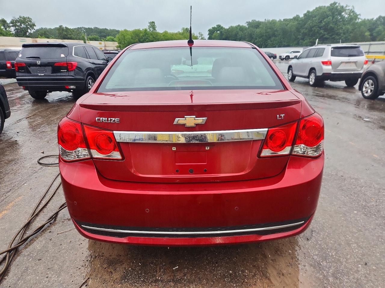 2011 Chevrolet Cruze Lt Красный vin: 1G1PF5S96B7197216