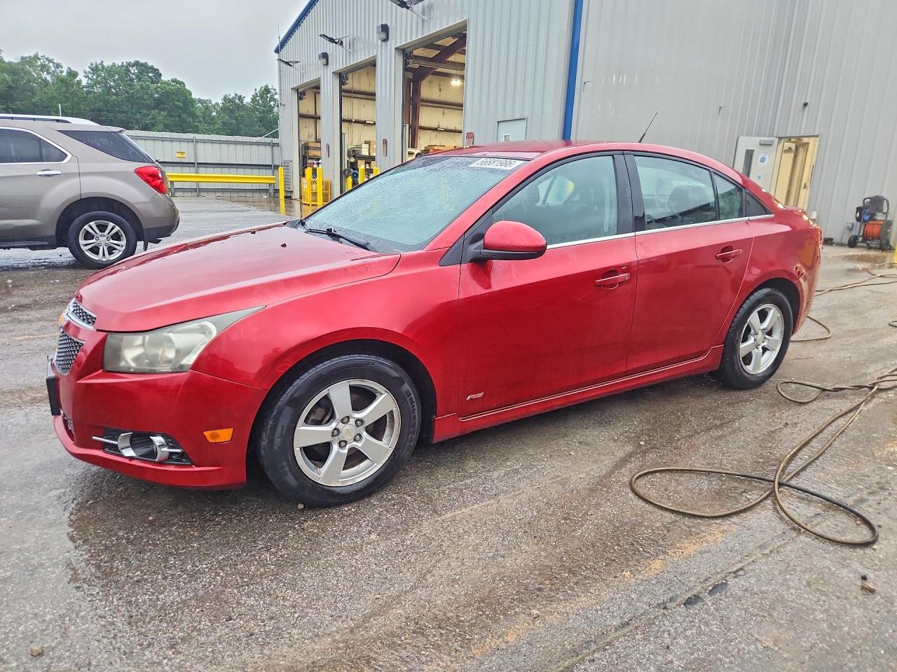 2011 Chevrolet Cruze Lt Красный vin: 1G1PF5S96B7197216