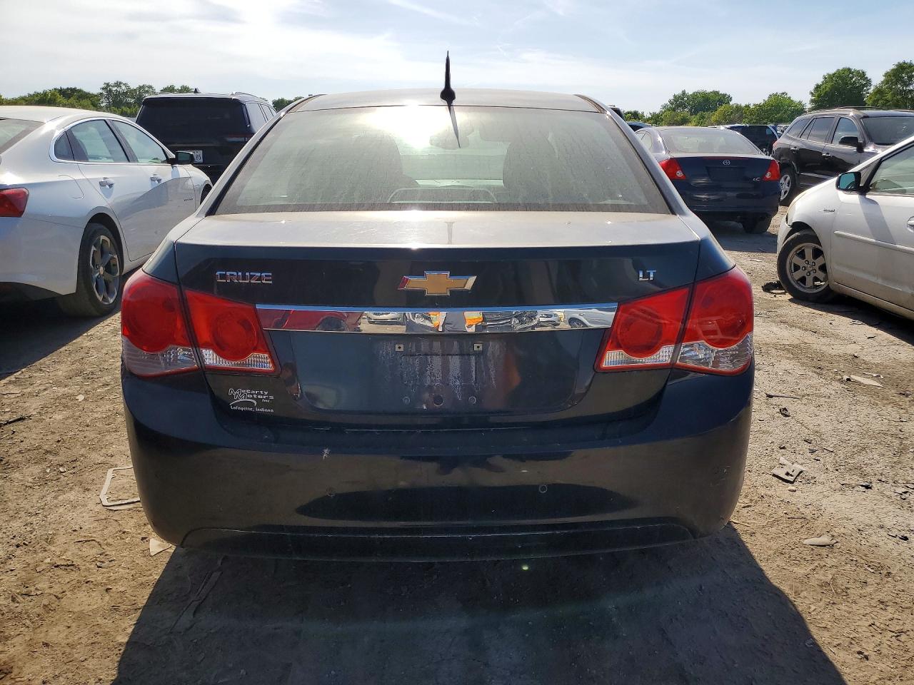 2011 Chevrolet Cruze Lt Black vin: 1G1PF5S96B7235611