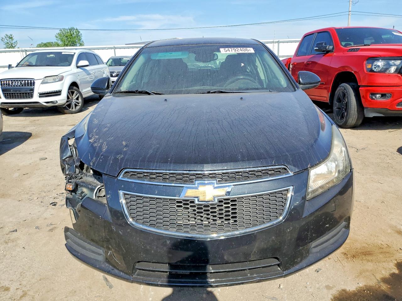 2011 Chevrolet Cruze Lt Black vin: 1G1PF5S96B7235611