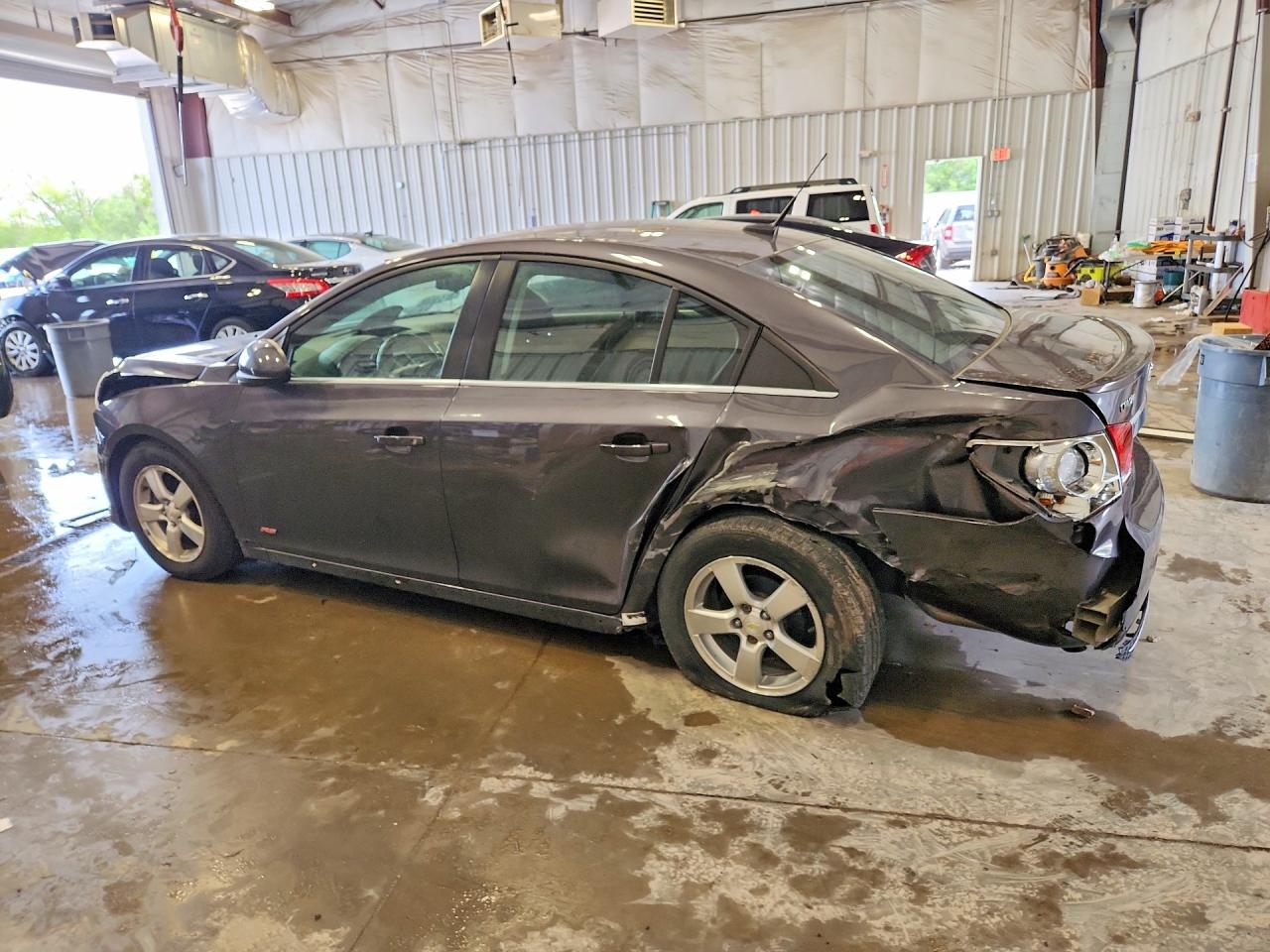 2011 Chevrolet Cruze Lt Gray vin: 1G1PF5S96B7243157