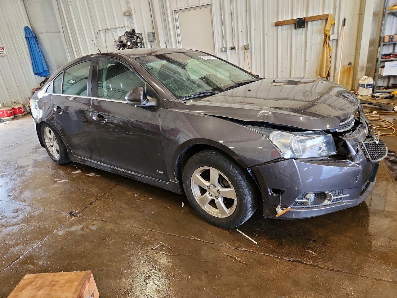 2011 Chevrolet Cruze Lt Gray vin: 1G1PF5S96B7243157
