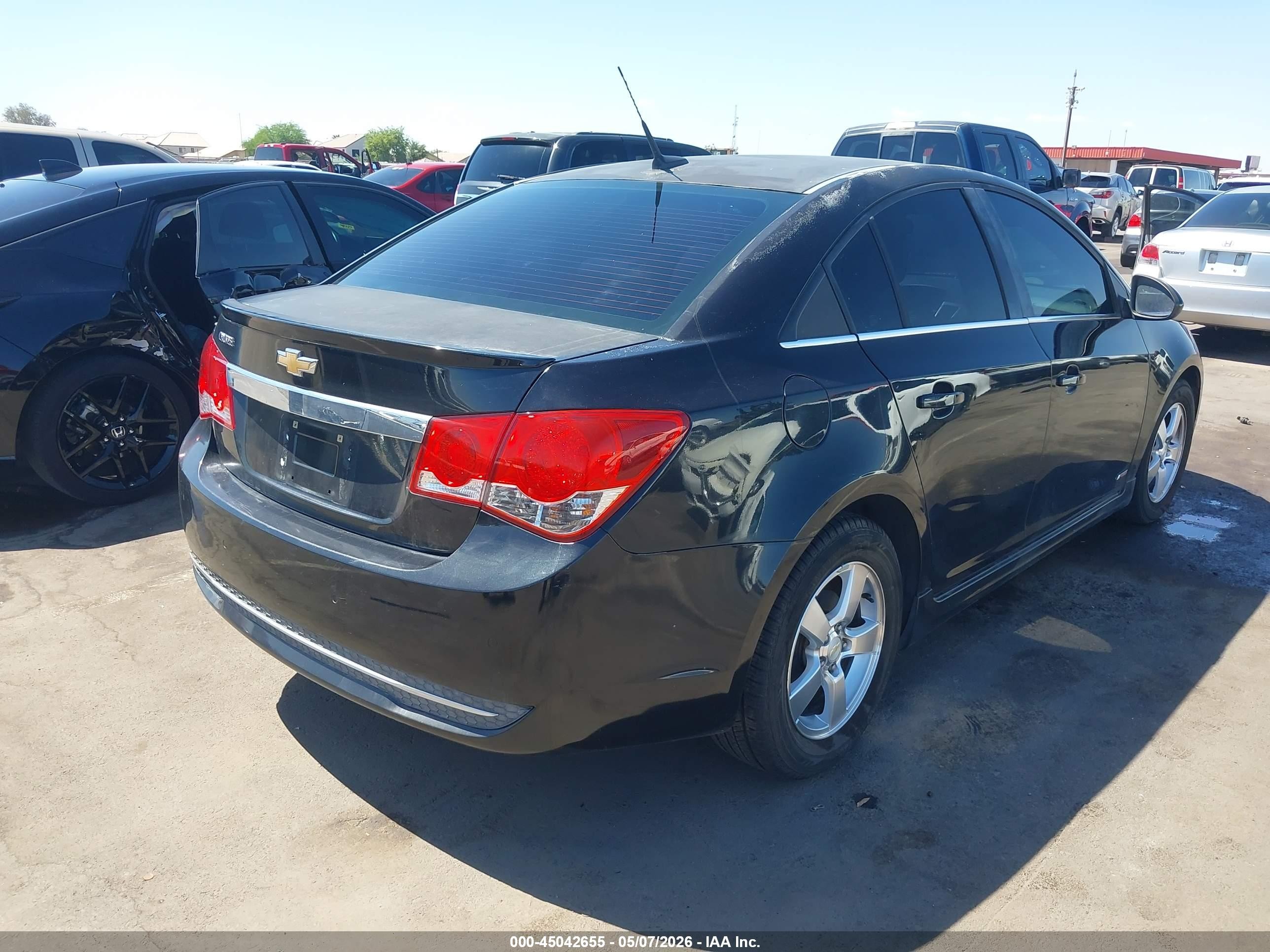 2011 Chevrolet Cruze 1lt Черный vin: 1G1PF5S96B7251338