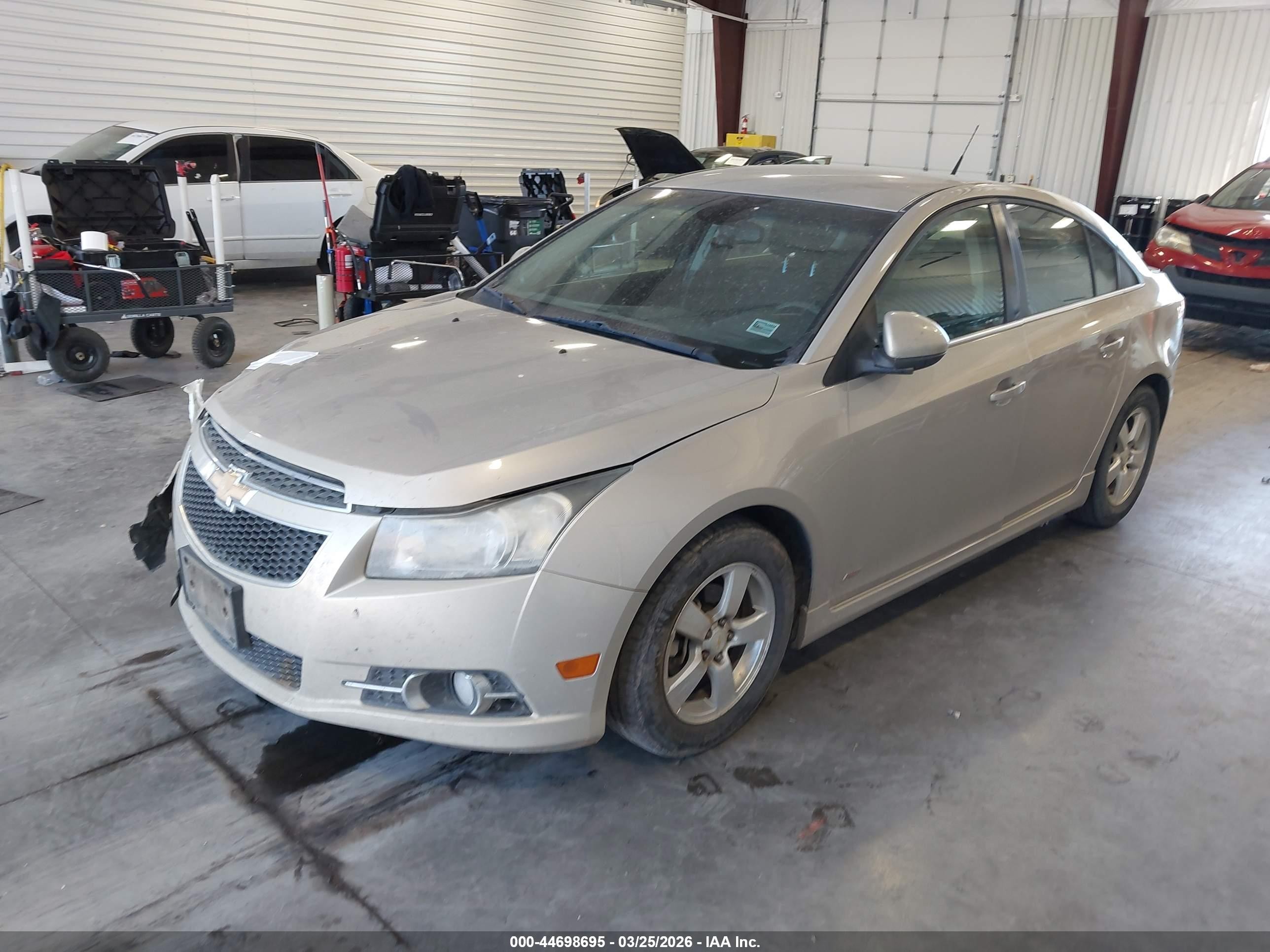 2011 Chevrolet Cruze 1lt Champagne vin: 1G1PF5S96B7308749