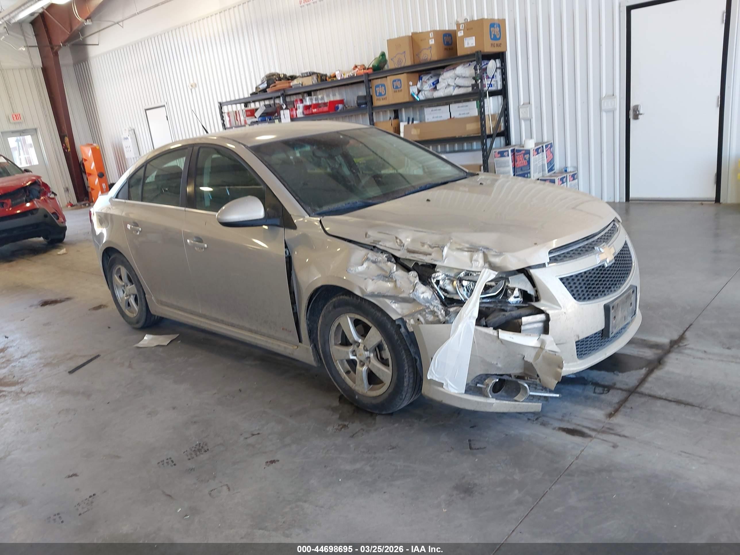 2011 Chevrolet Cruze 1lt Champagne vin: 1G1PF5S96B7308749