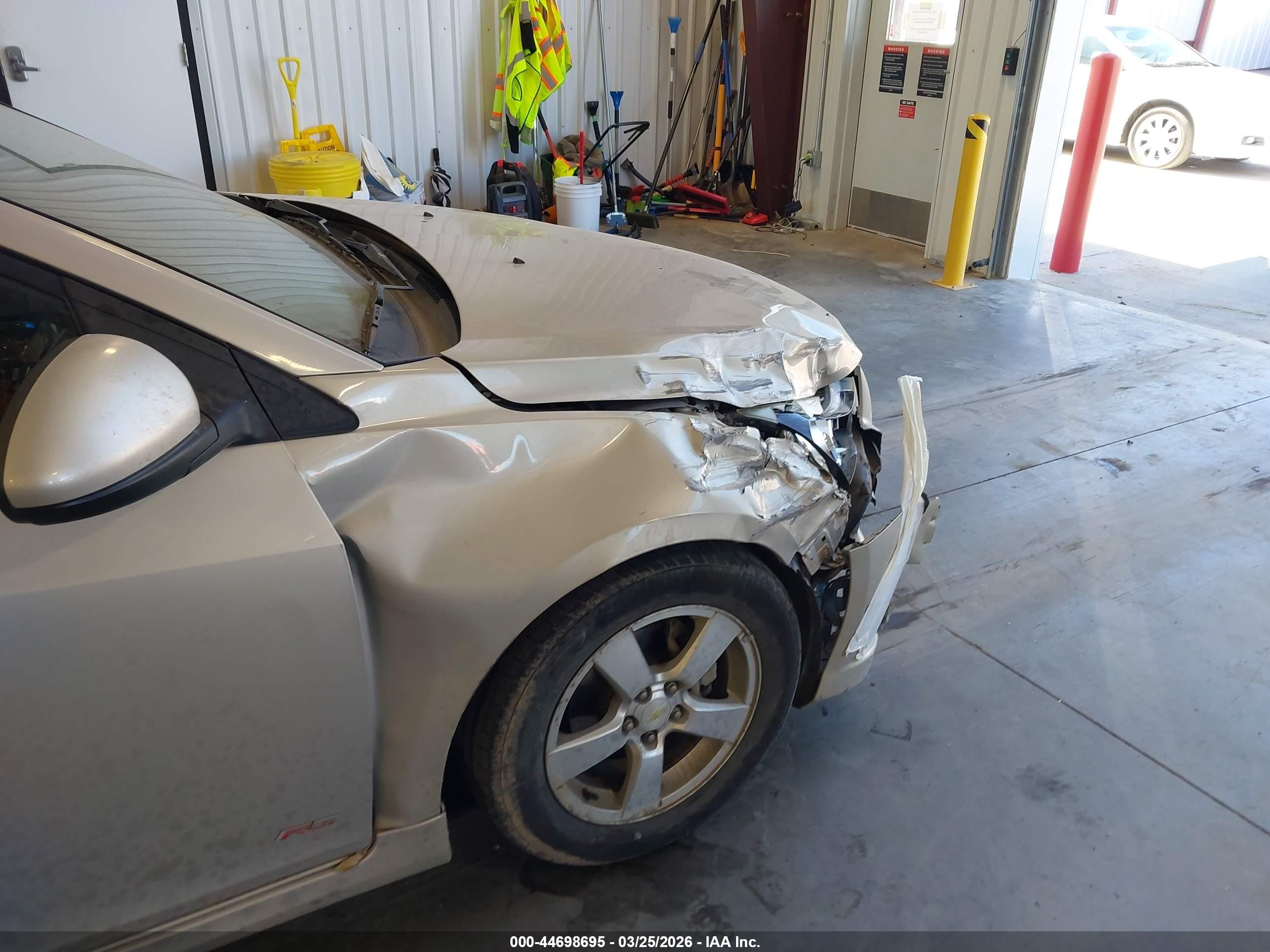 2011 Chevrolet Cruze 1lt Champagne vin: 1G1PF5S96B7308749