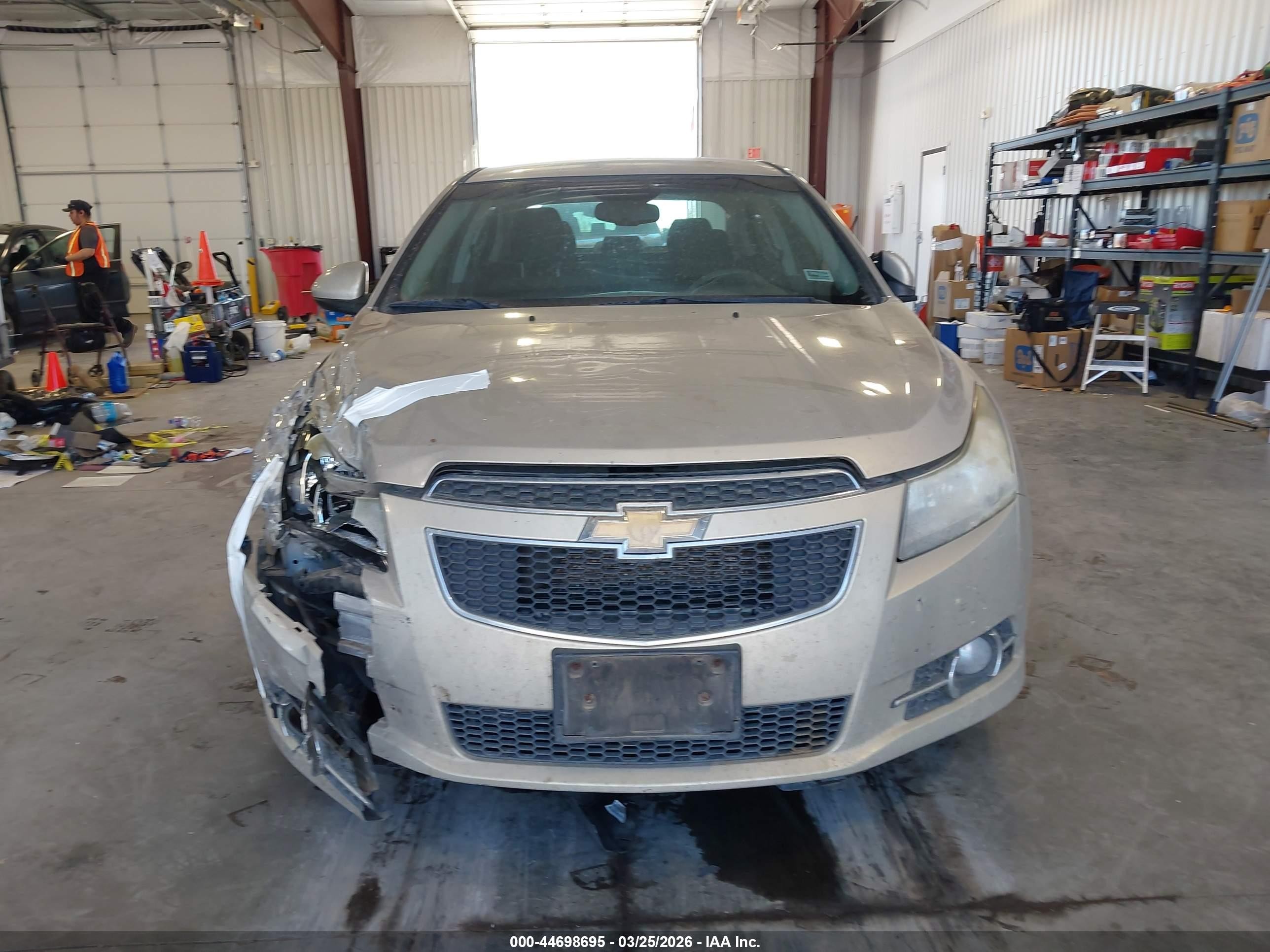 2011 Chevrolet Cruze 1lt Champagne vin: 1G1PF5S96B7308749