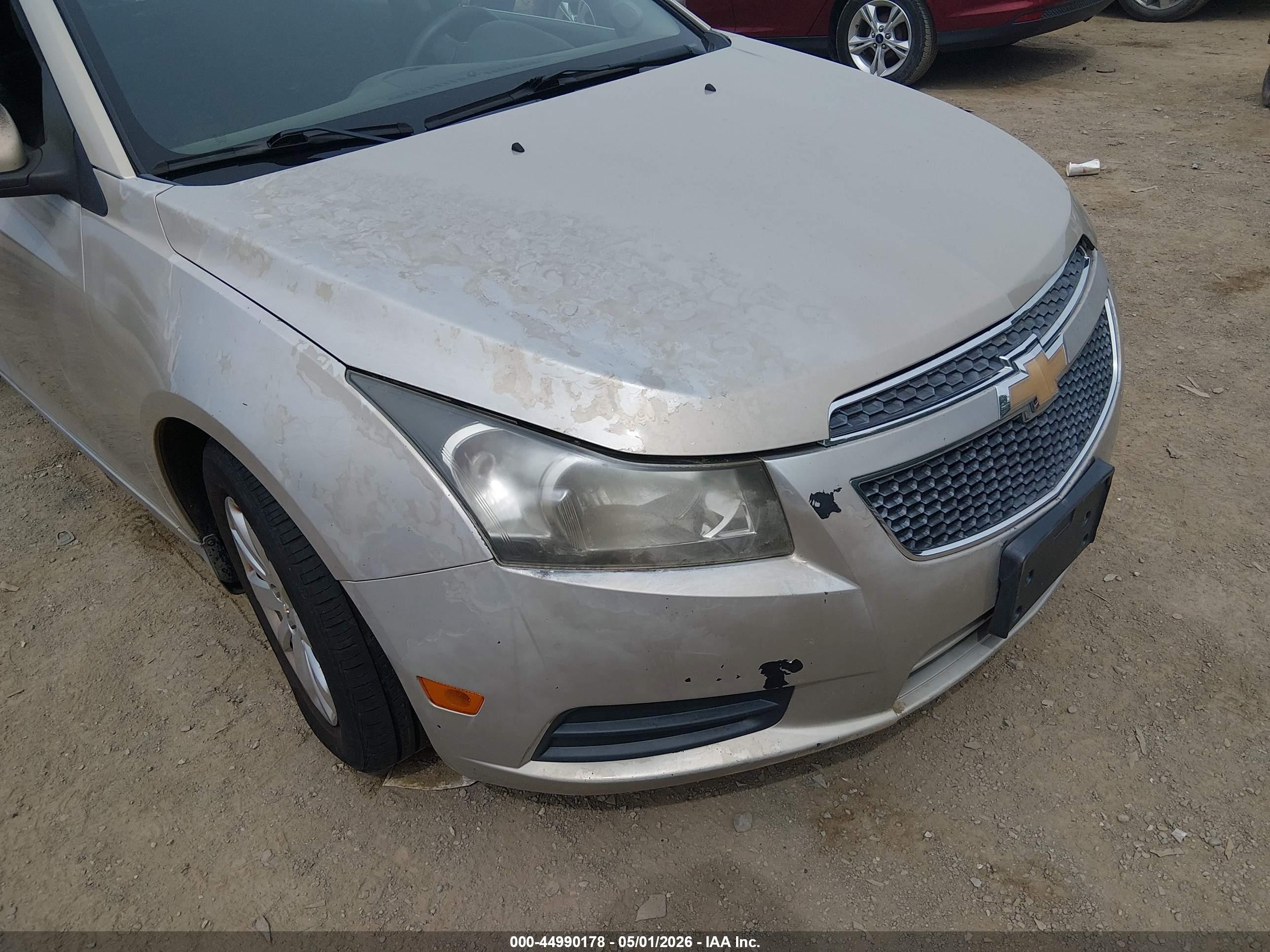 2011 Chevrolet Cruze 1lt Silver vin: 1G1PF5S97B7195944