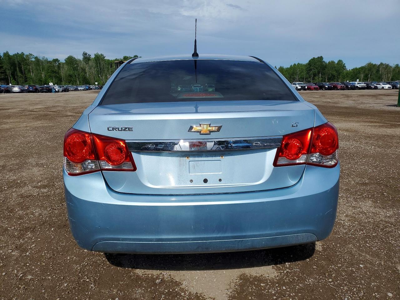 2011 Chevrolet Cruze Lt Blue vin: 1G1PF5S97B7254104