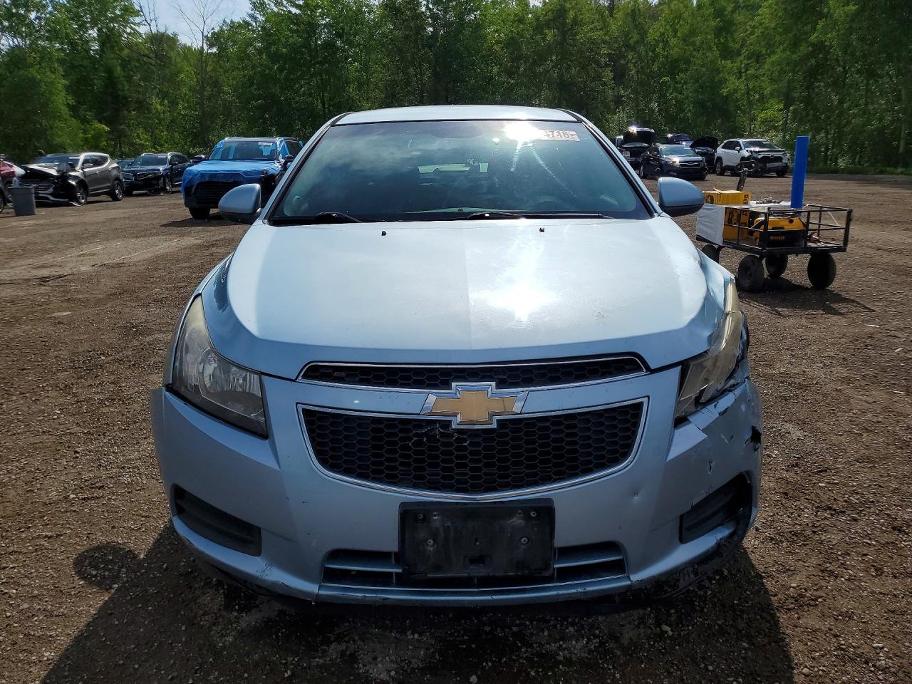 2011 Chevrolet Cruze Lt Blue vin: 1G1PF5S97B7254104