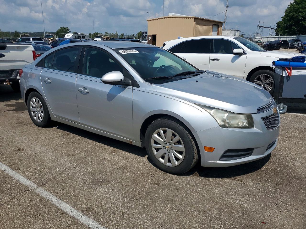 2011 Chevrolet Cruze Lt Silver vin: 1G1PF5S98B7101232