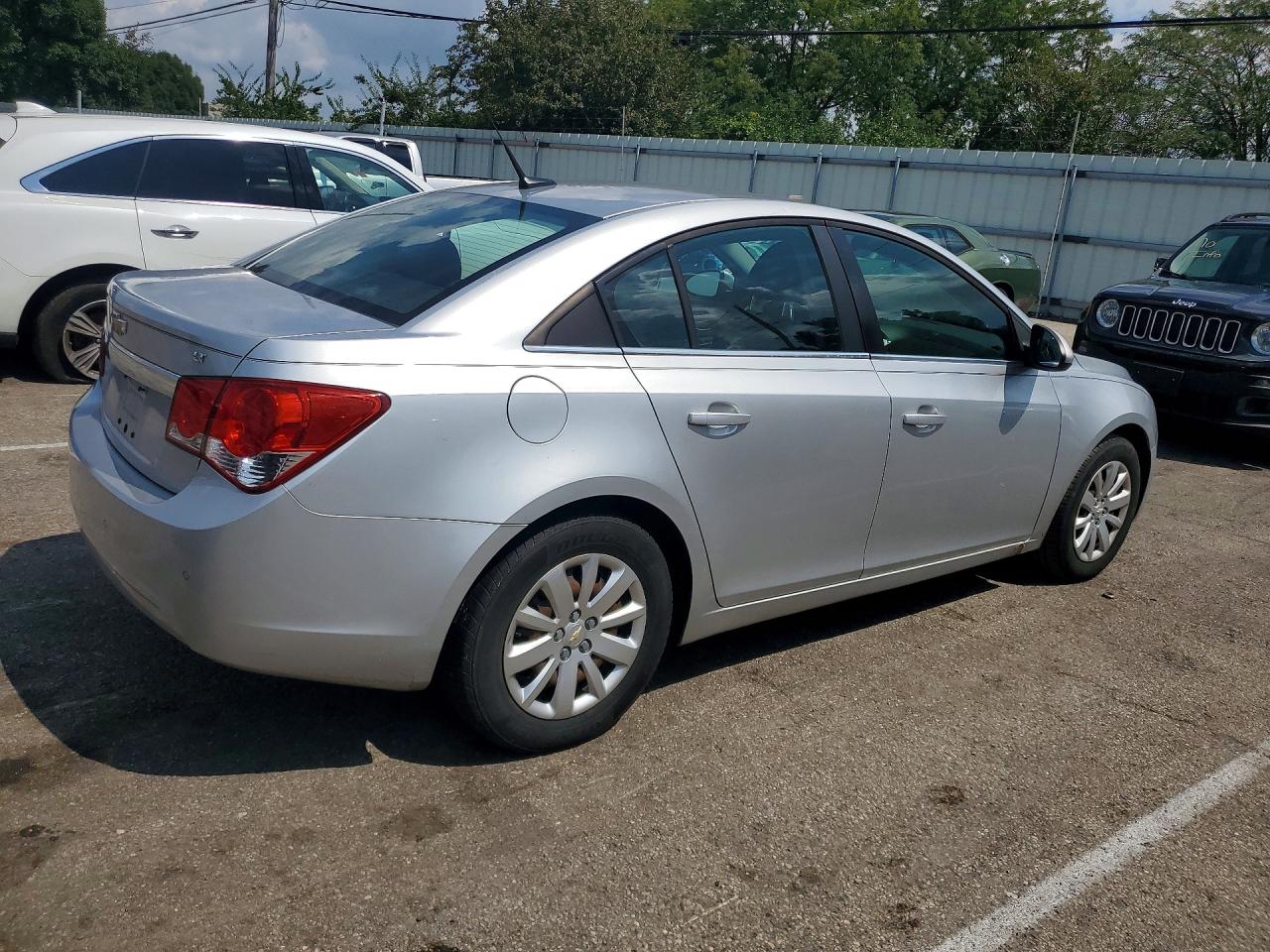2011 Chevrolet Cruze Lt Silver vin: 1G1PF5S98B7101232