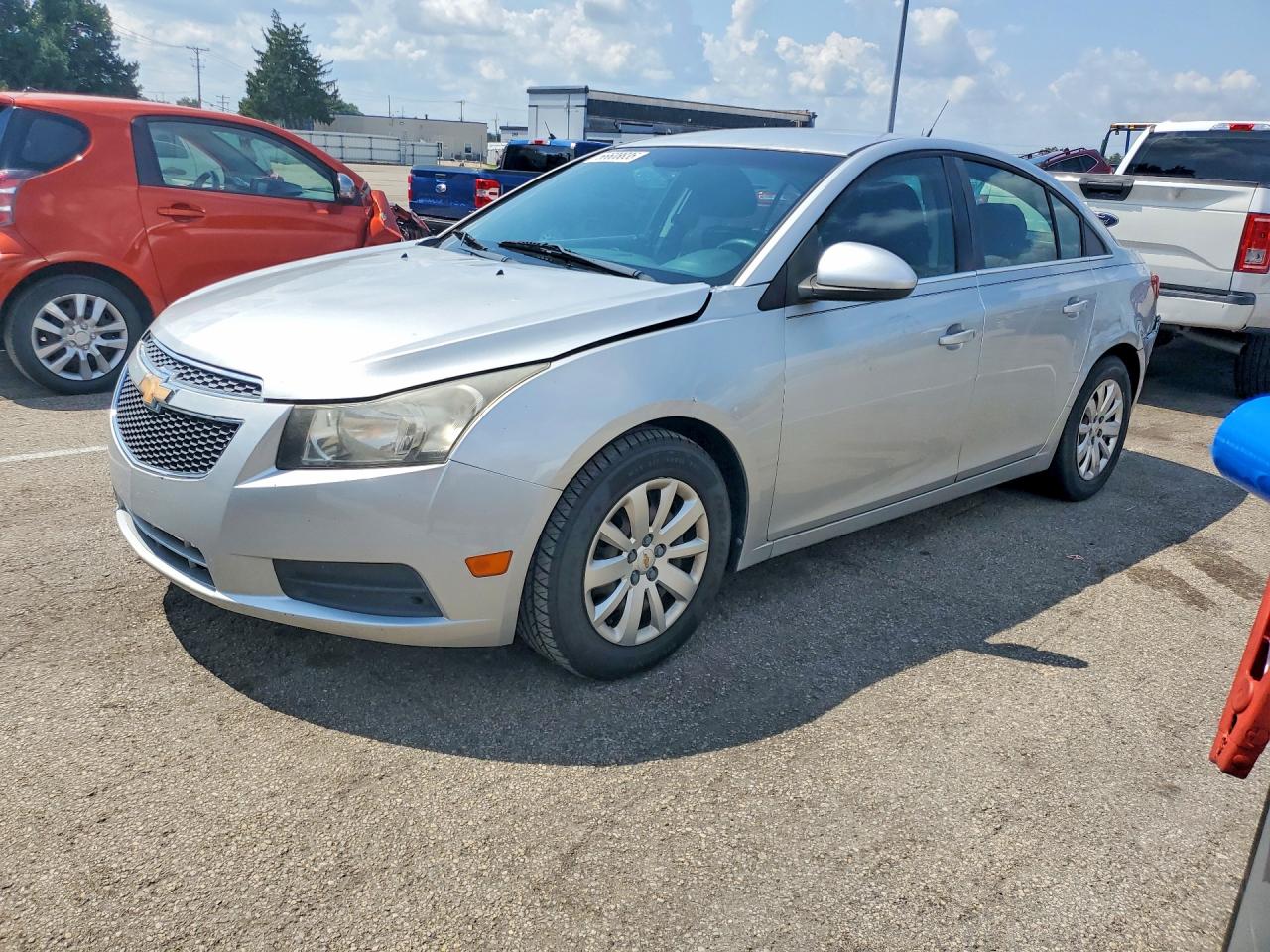 2011 Chevrolet Cruze Lt Silver vin: 1G1PF5S98B7101232