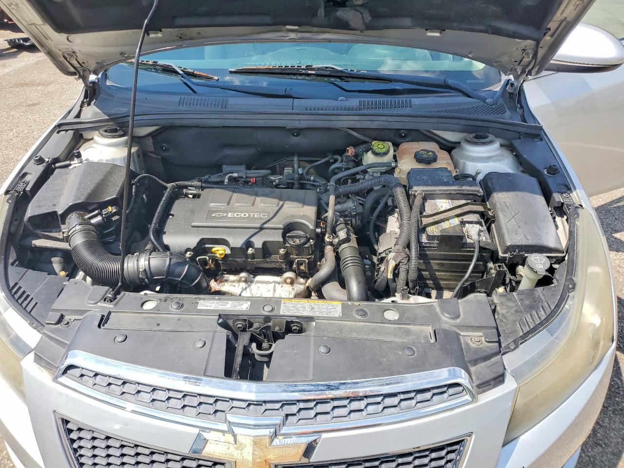2011 Chevrolet Cruze Lt Silver vin: 1G1PF5S98B7101232