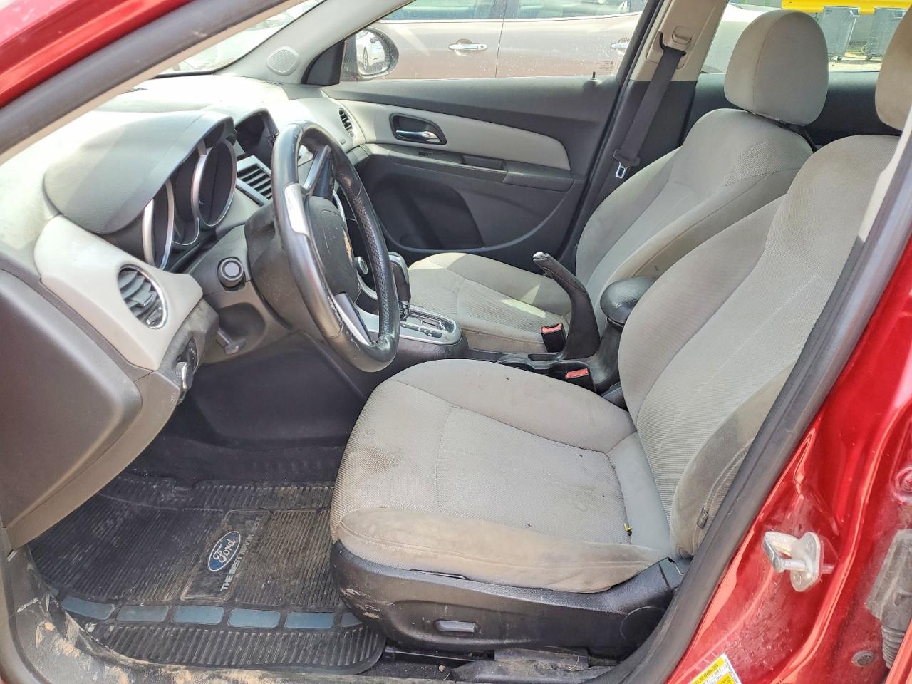 2011 Chevrolet Cruze Lt Burgundy vin: 1G1PF5S98B7103448