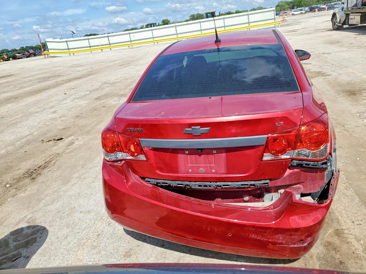 2011 Chevrolet Cruze Lt Burgundy vin: 1G1PF5S98B7103448