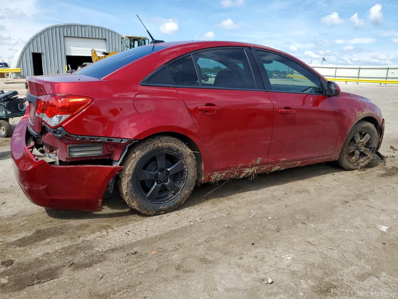 2011 Chevrolet Cruze Lt Burgundy vin: 1G1PF5S98B7103448