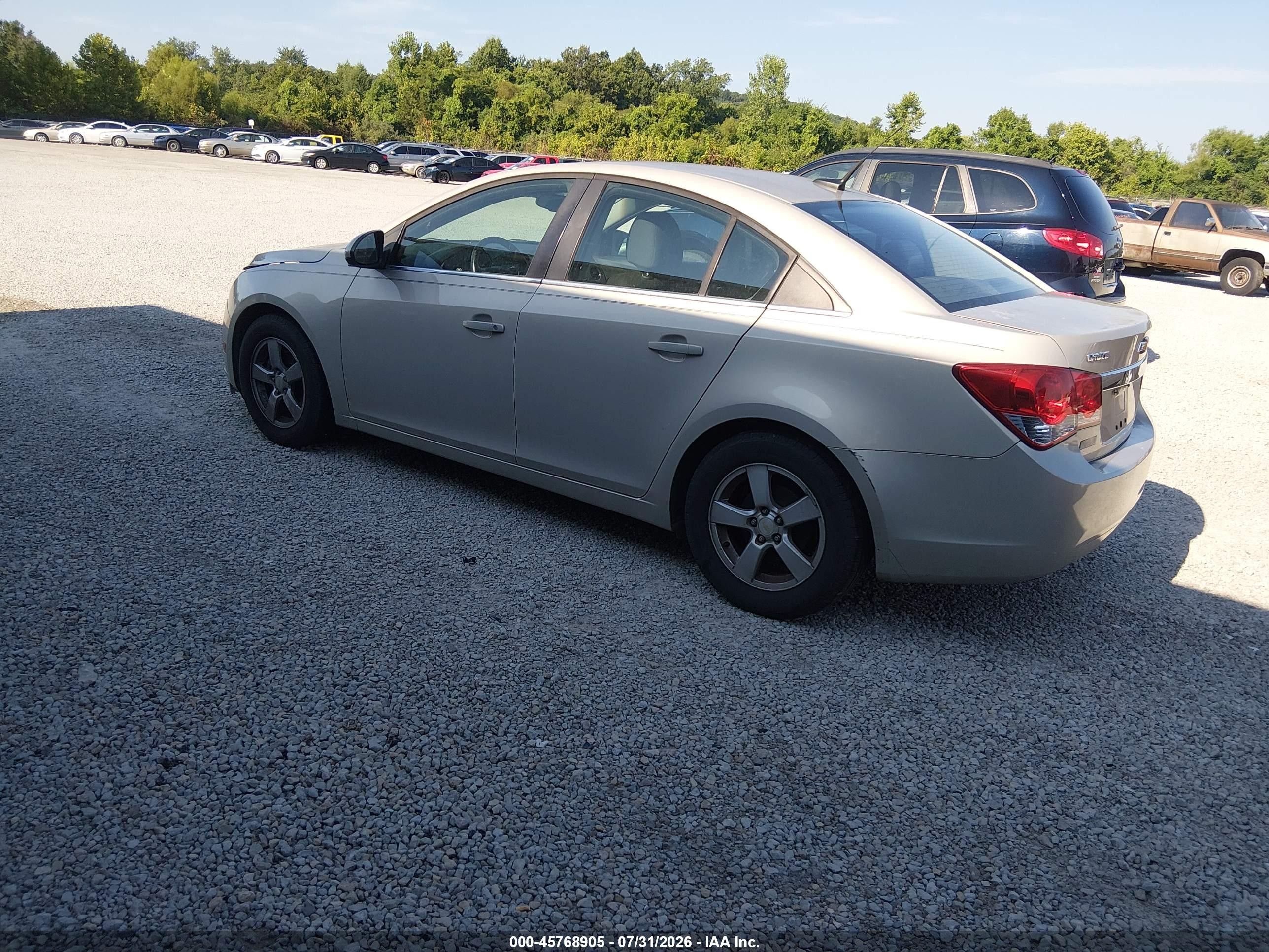 2011 Chevrolet Cruze 1lt Золотой vin: 1G1PF5S98B7152889
