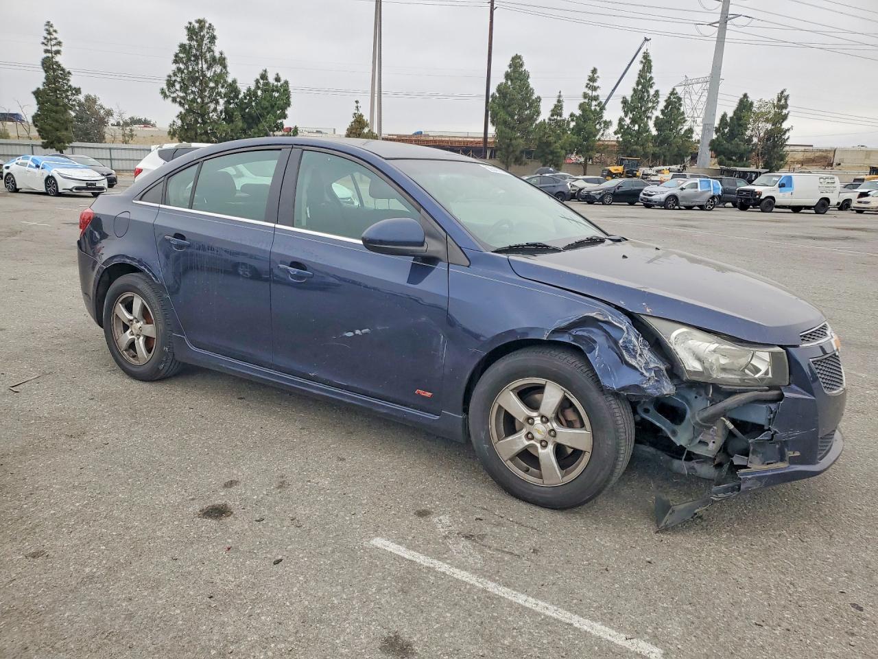 2011 Chevrolet Cruze Lt Blue vin: 1G1PF5S98B7204733