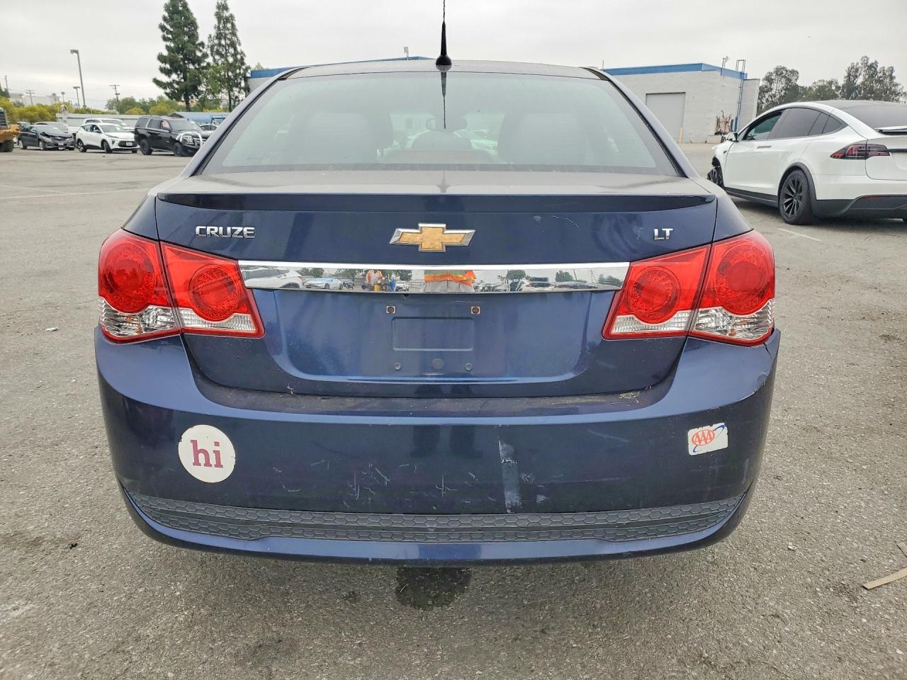 2011 Chevrolet Cruze Lt Blue vin: 1G1PF5S98B7204733