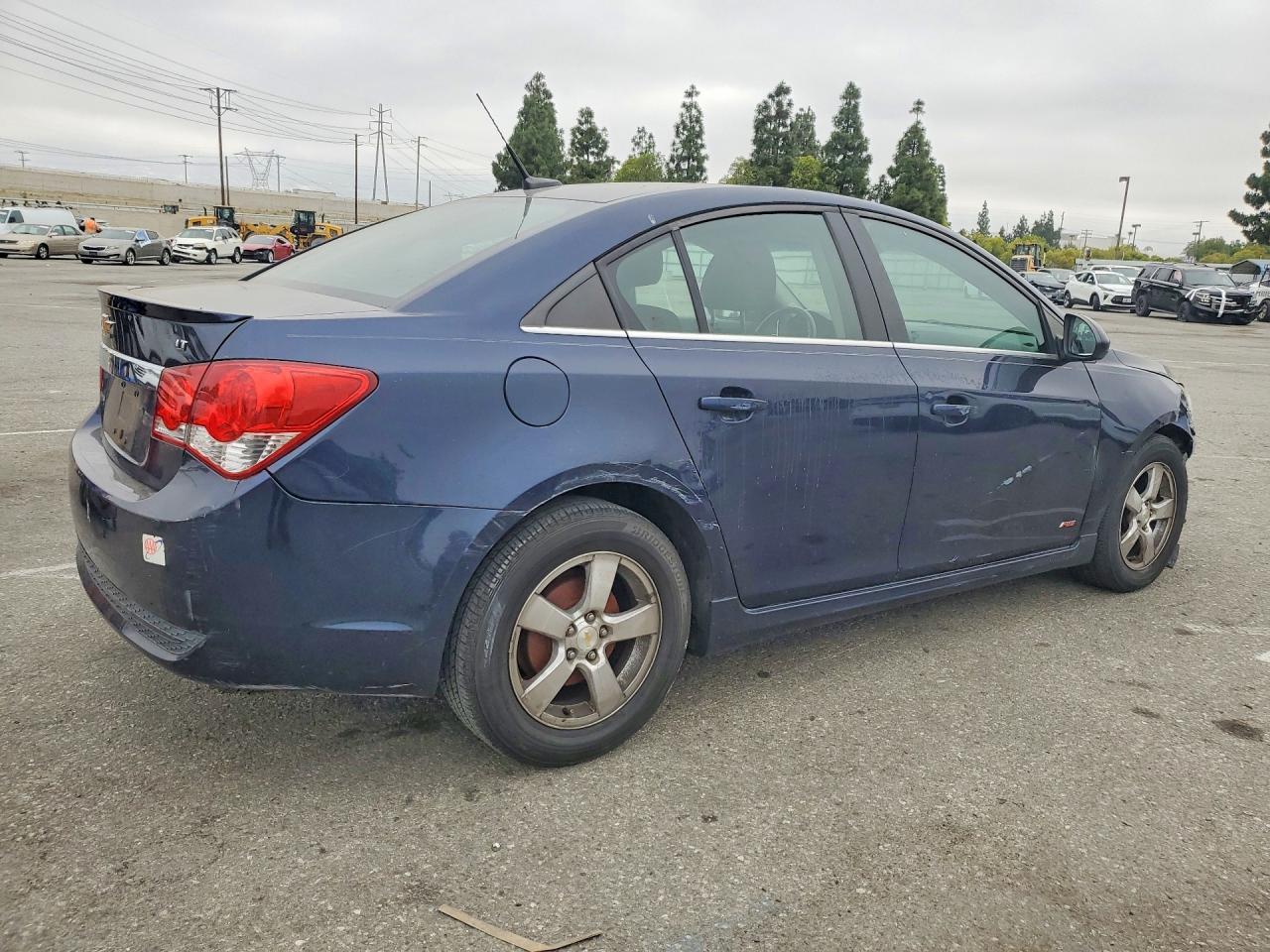 2011 Chevrolet Cruze Lt Blue vin: 1G1PF5S98B7204733