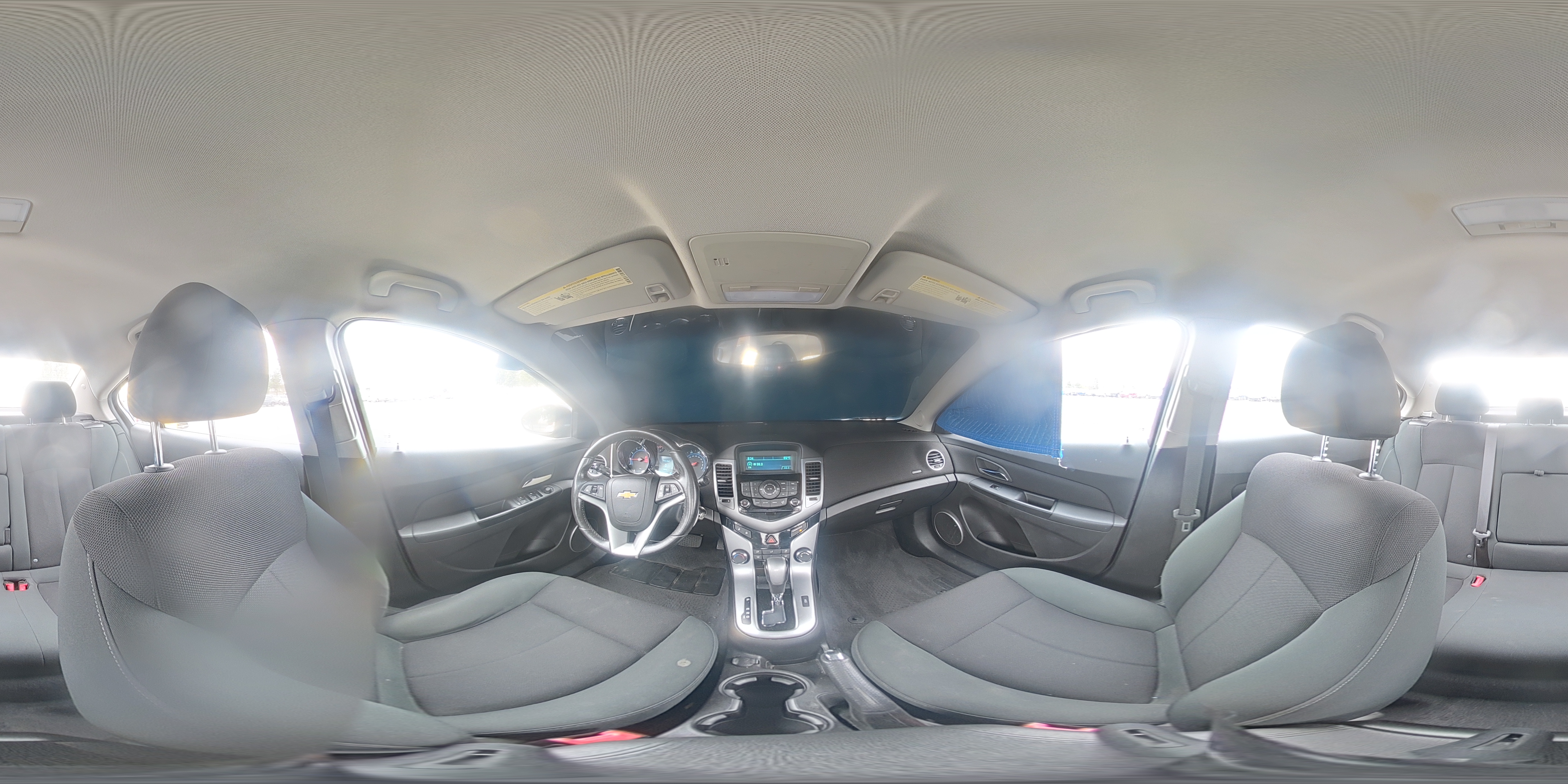 2011 Chevrolet Cruze Lt Blue vin: 1G1PF5S98B7204733