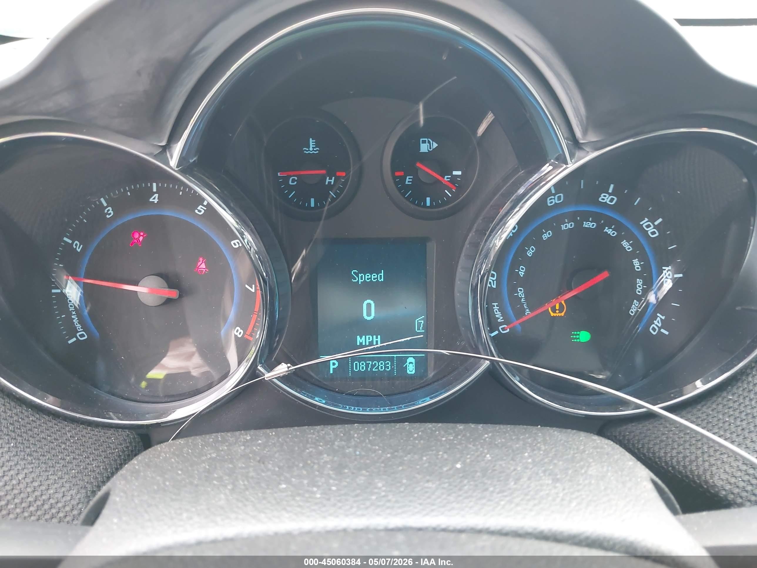 2011 Chevrolet Cruze 1lt Бежевый vin: 1G1PF5S98B7293655