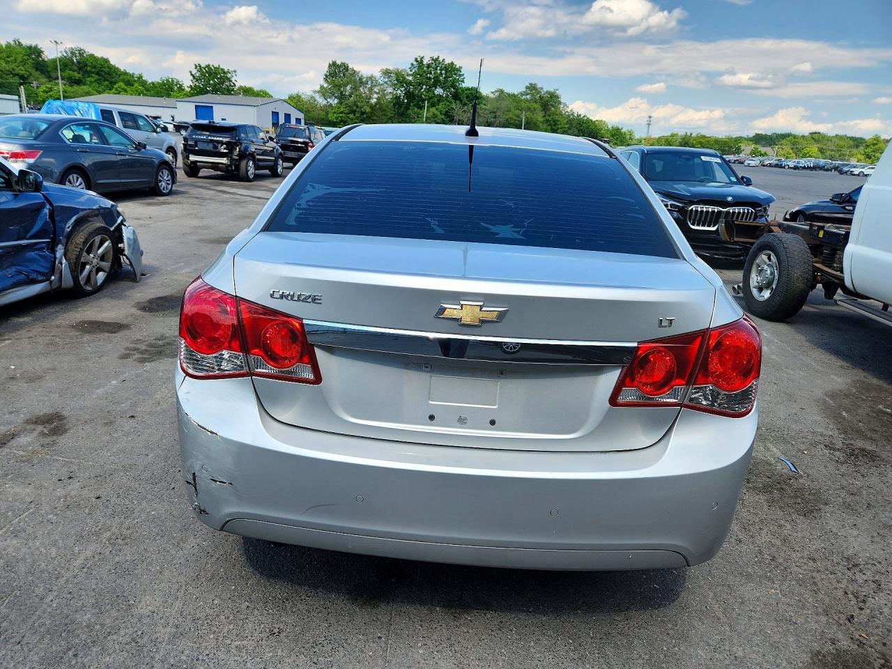 2011 Chevrolet Cruze Lt Silver vin: 1G1PF5S99B7110733