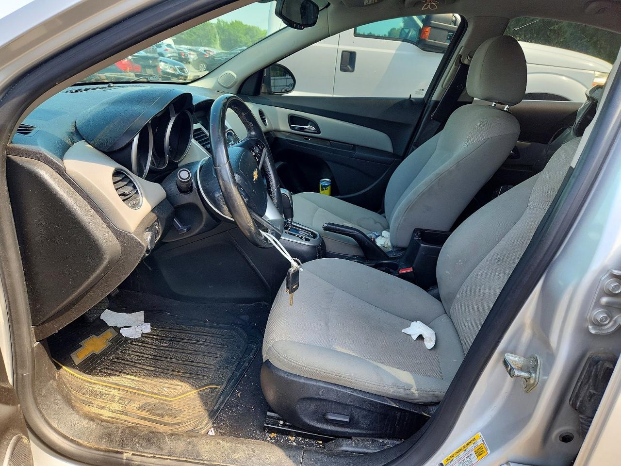 2011 Chevrolet Cruze Lt Silver vin: 1G1PF5S99B7110733