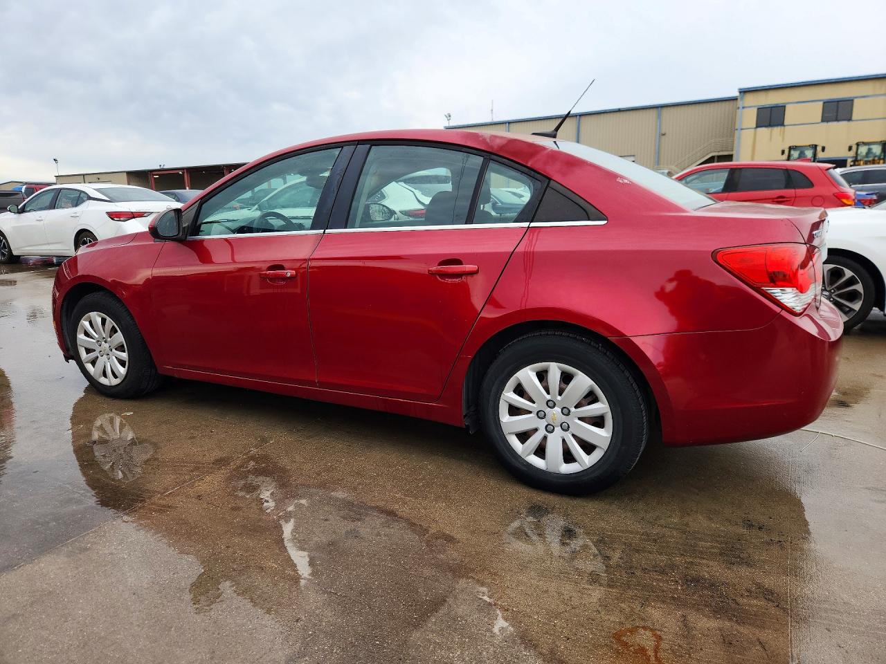 2011 Chevrolet Cruze Lt Red vin: 1G1PF5S99B7123644