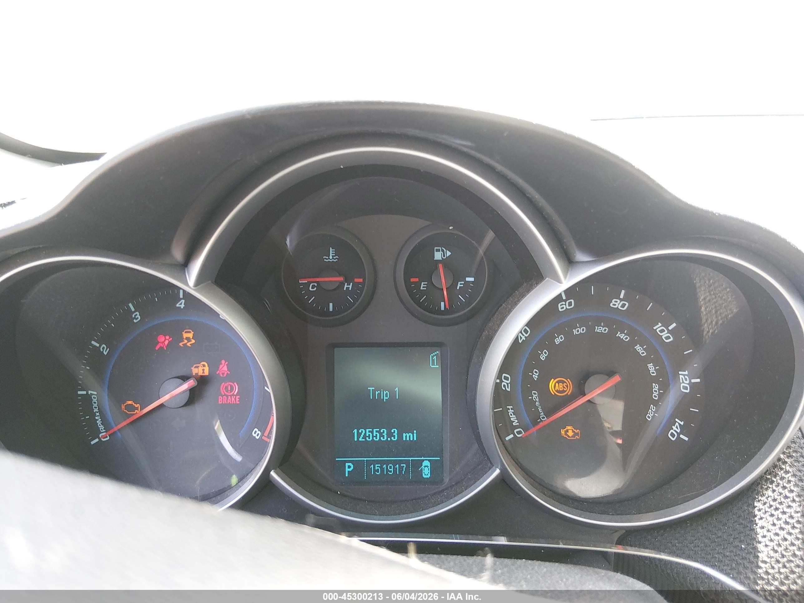 2011 Chevrolet Cruze 1lt Красный vin: 1G1PF5S99B7126284