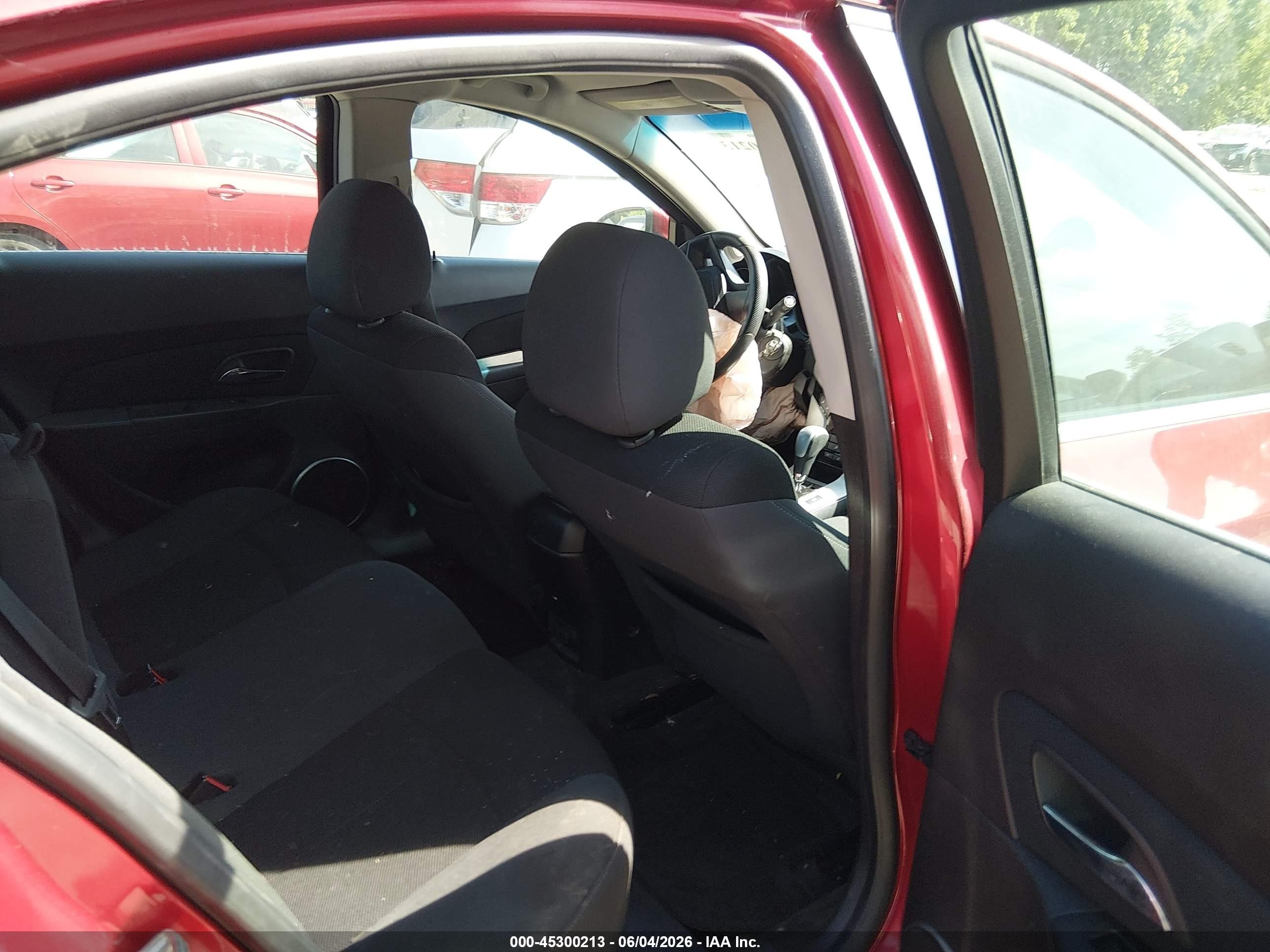2011 Chevrolet Cruze 1lt Красный vin: 1G1PF5S99B7126284