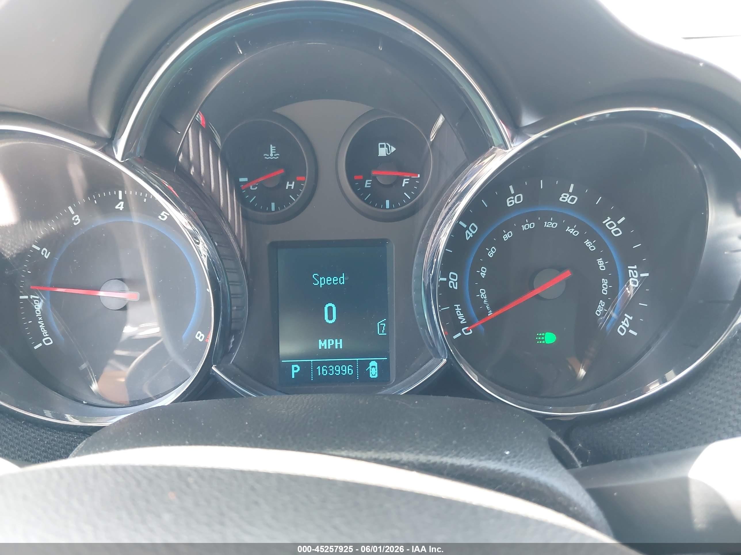 2011 Chevrolet Cruze 1lt Blue vin: 1G1PF5S99B7178630